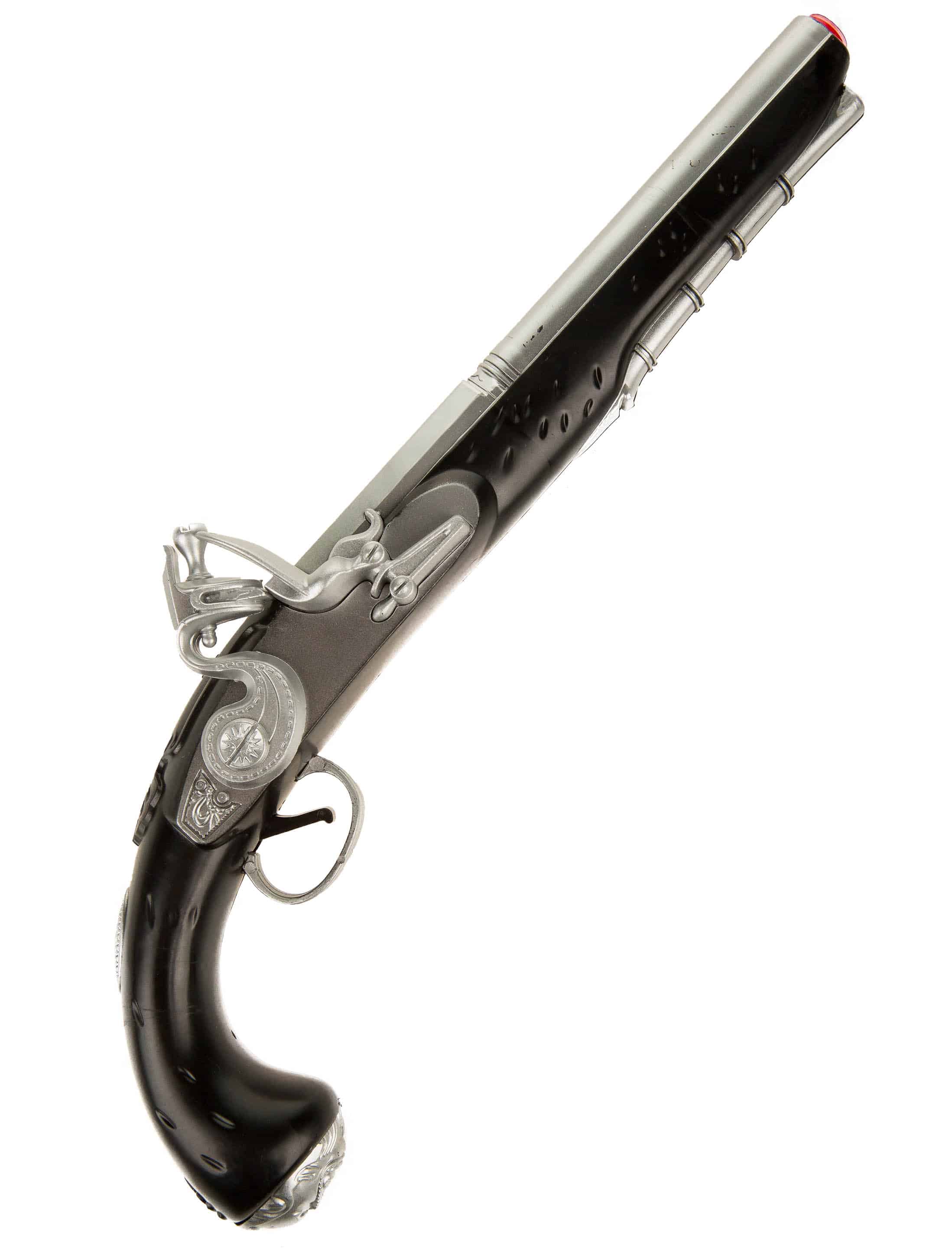 Piratenpistole schwarz 34cm