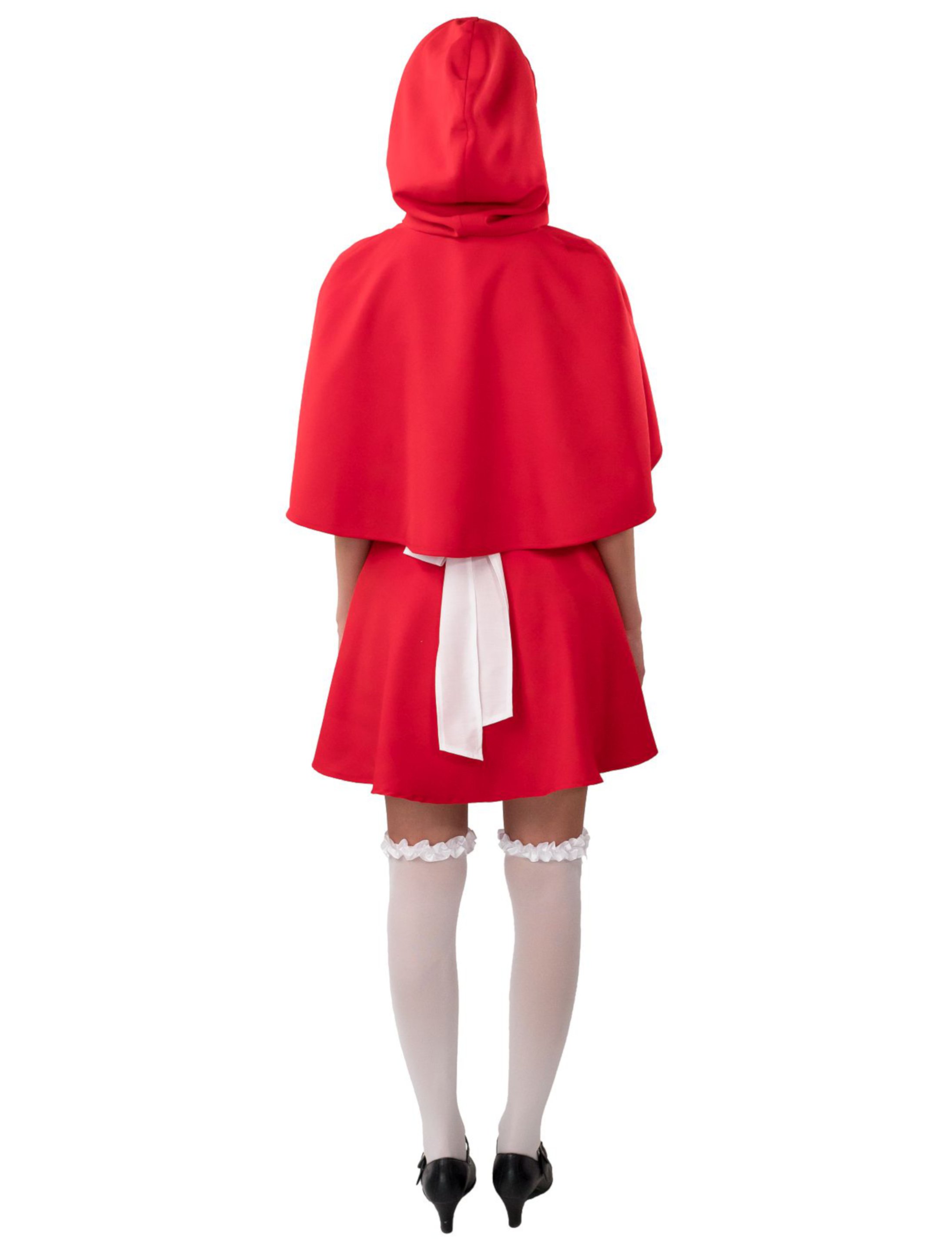Kleid Rotkäppchen Kostüm 3-tlg. rot 38-40