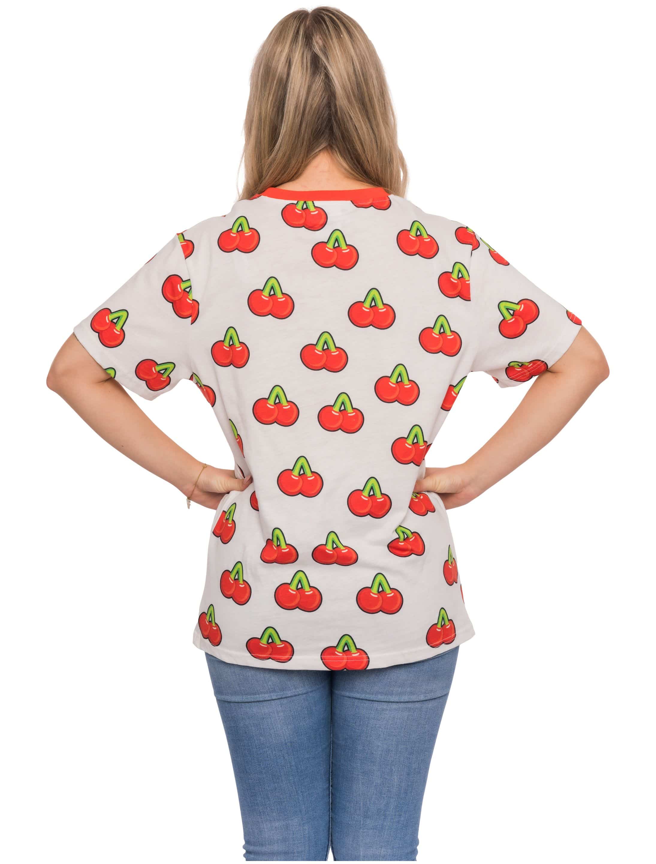 T-Shirt HARIBO Happy Cherries Unisex weiß/rot S