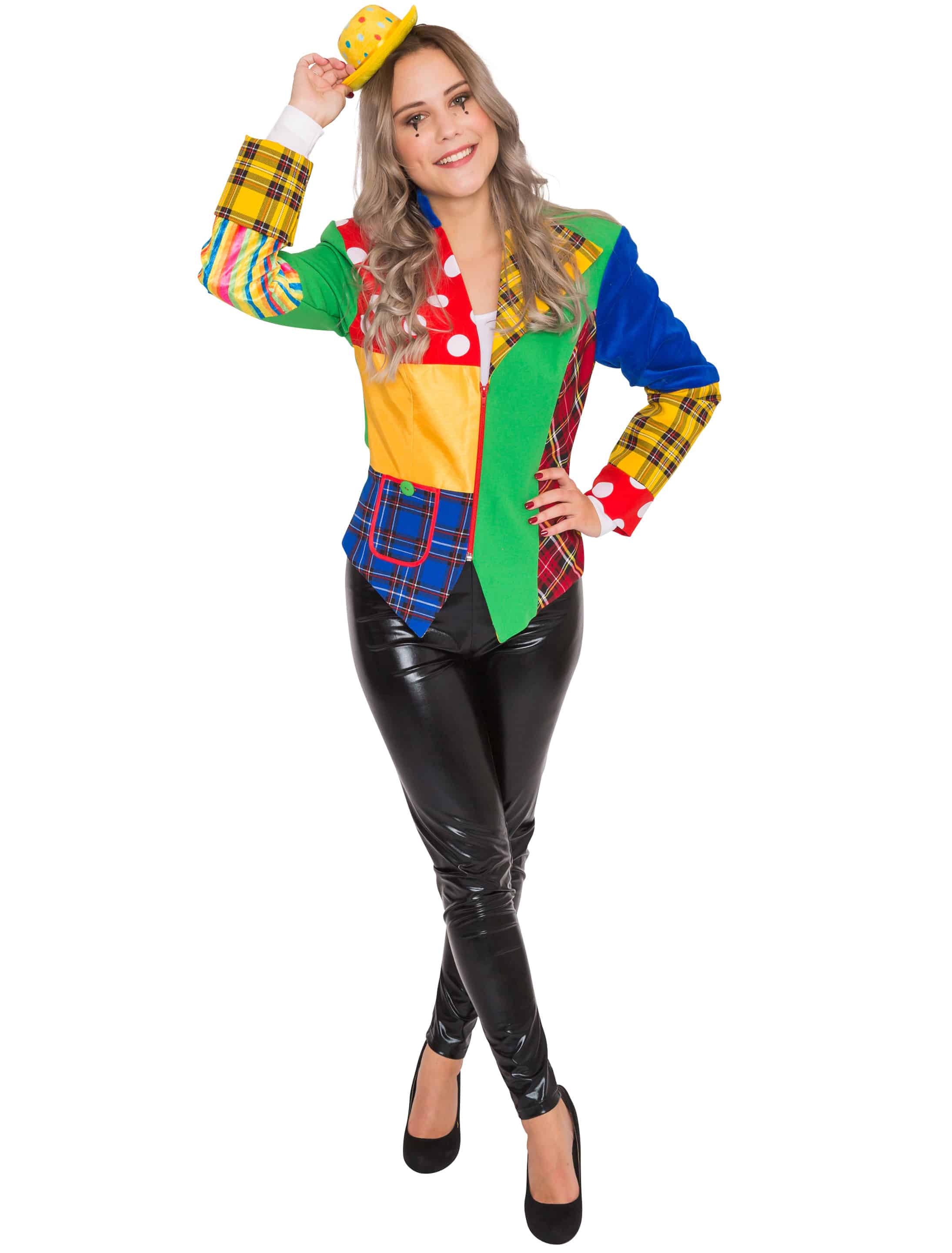 Jacke Clown Damen S