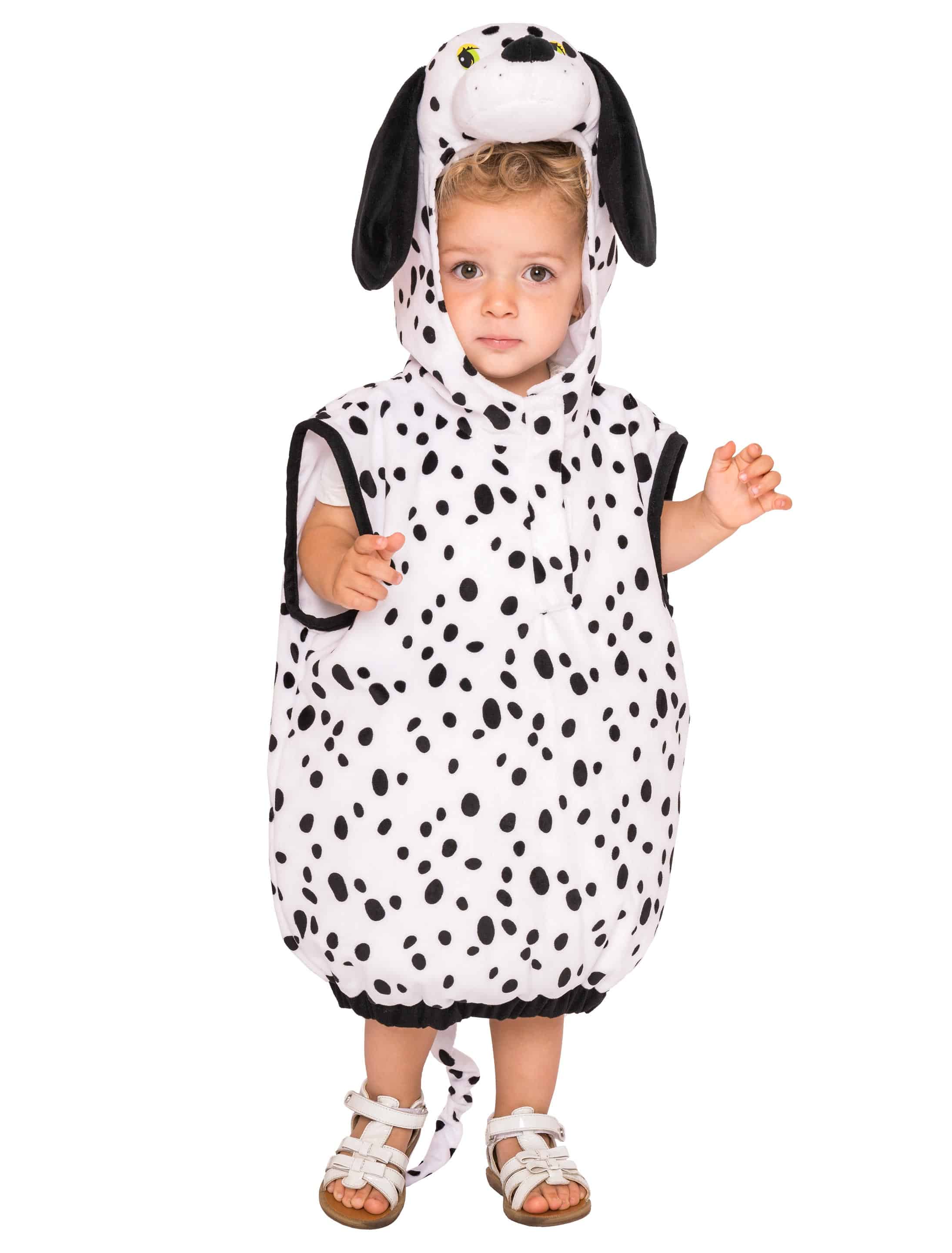 Body Dalmatiner Kleinkinder schwarz/weiß 98-104