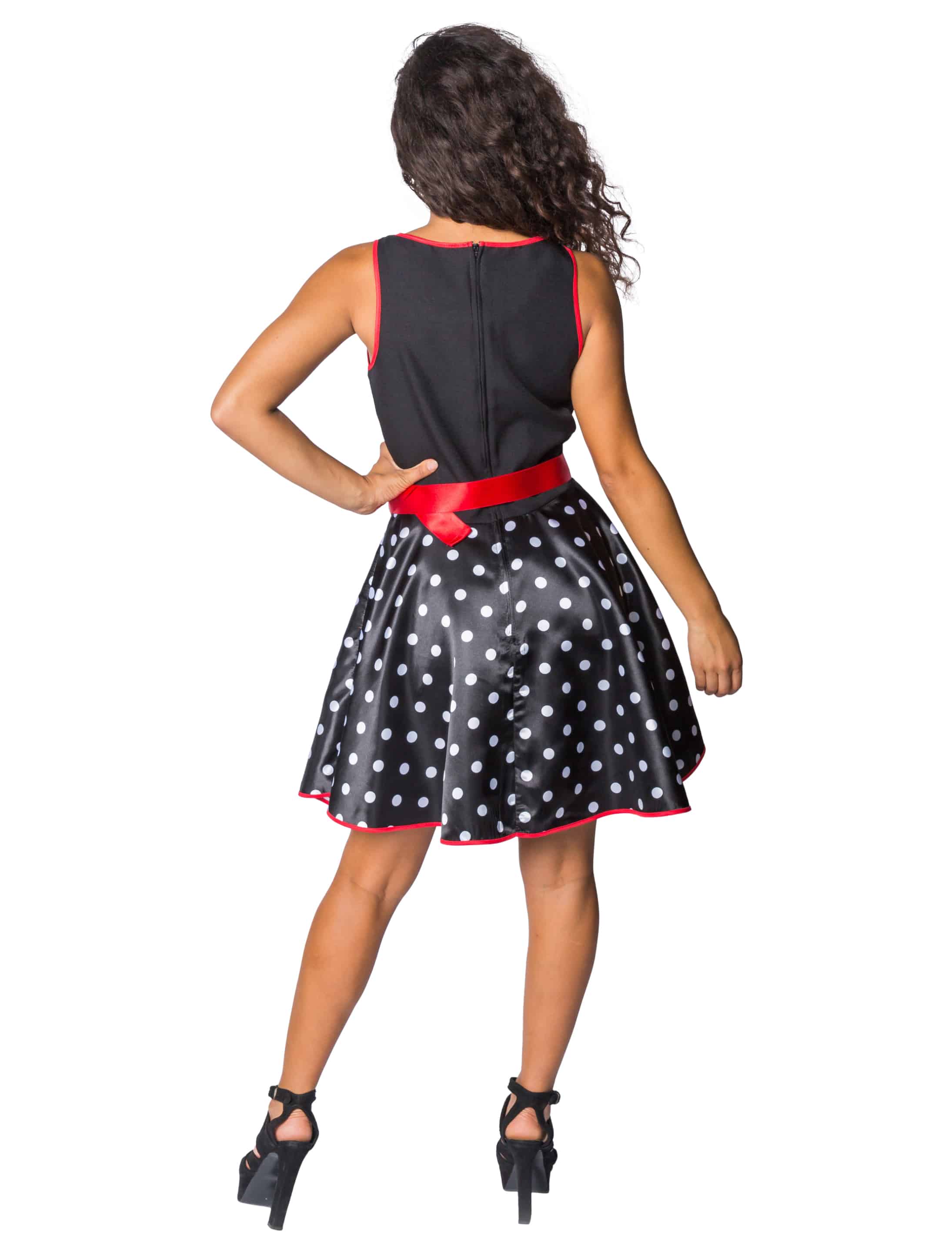 Kleid Rock 'n' Roll kurz schwarz XS