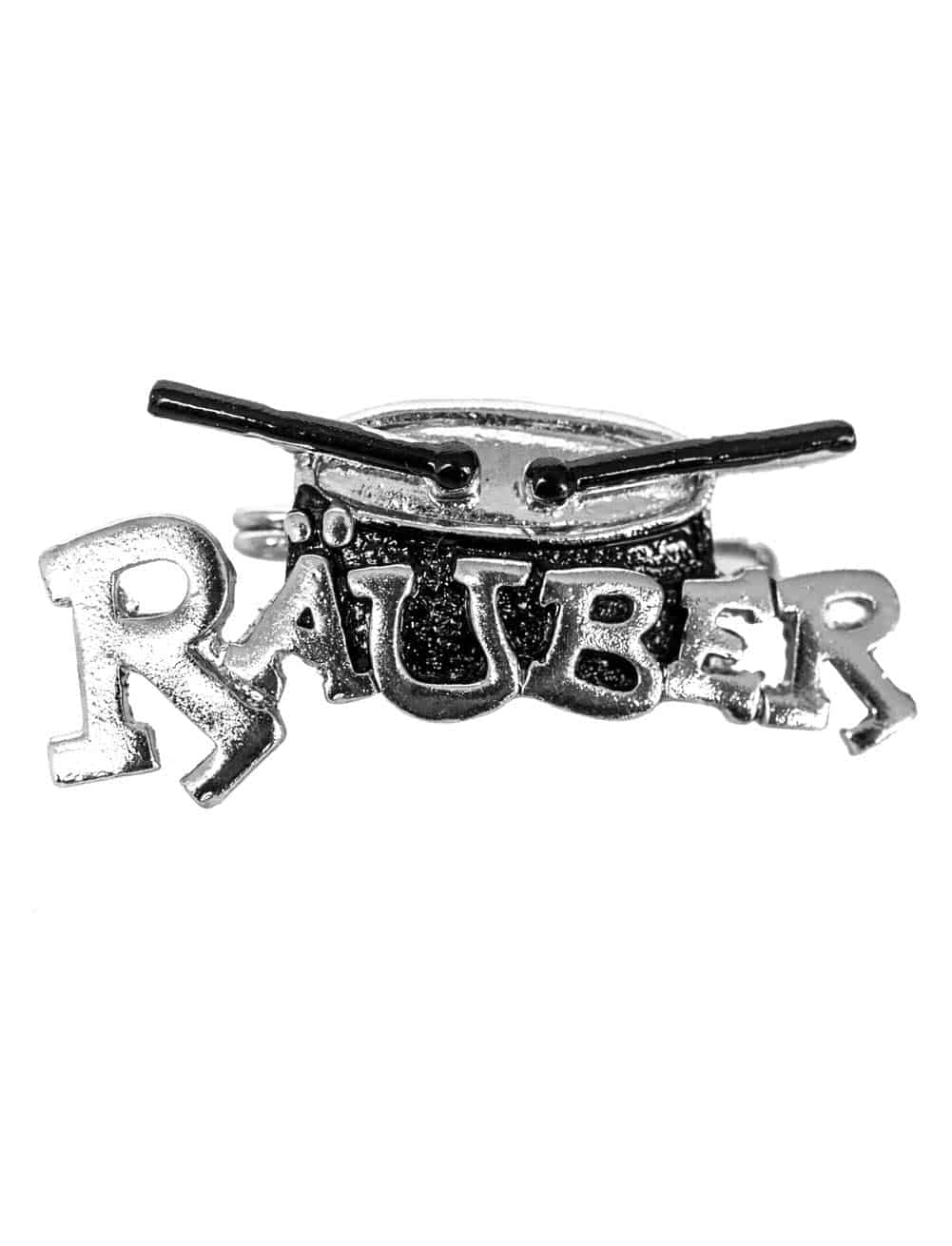 Pin Räuber silber