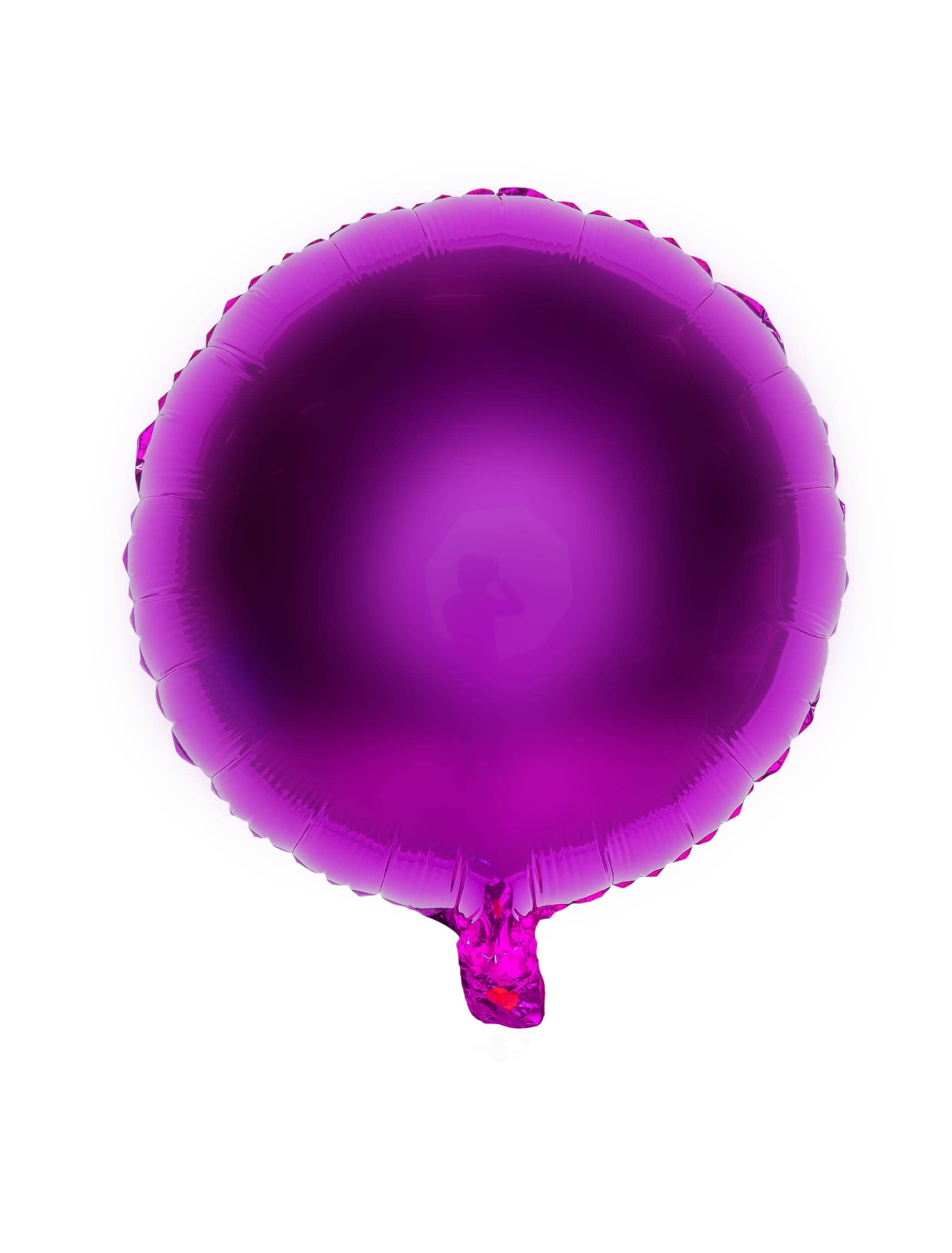 Folienballon rund pink S