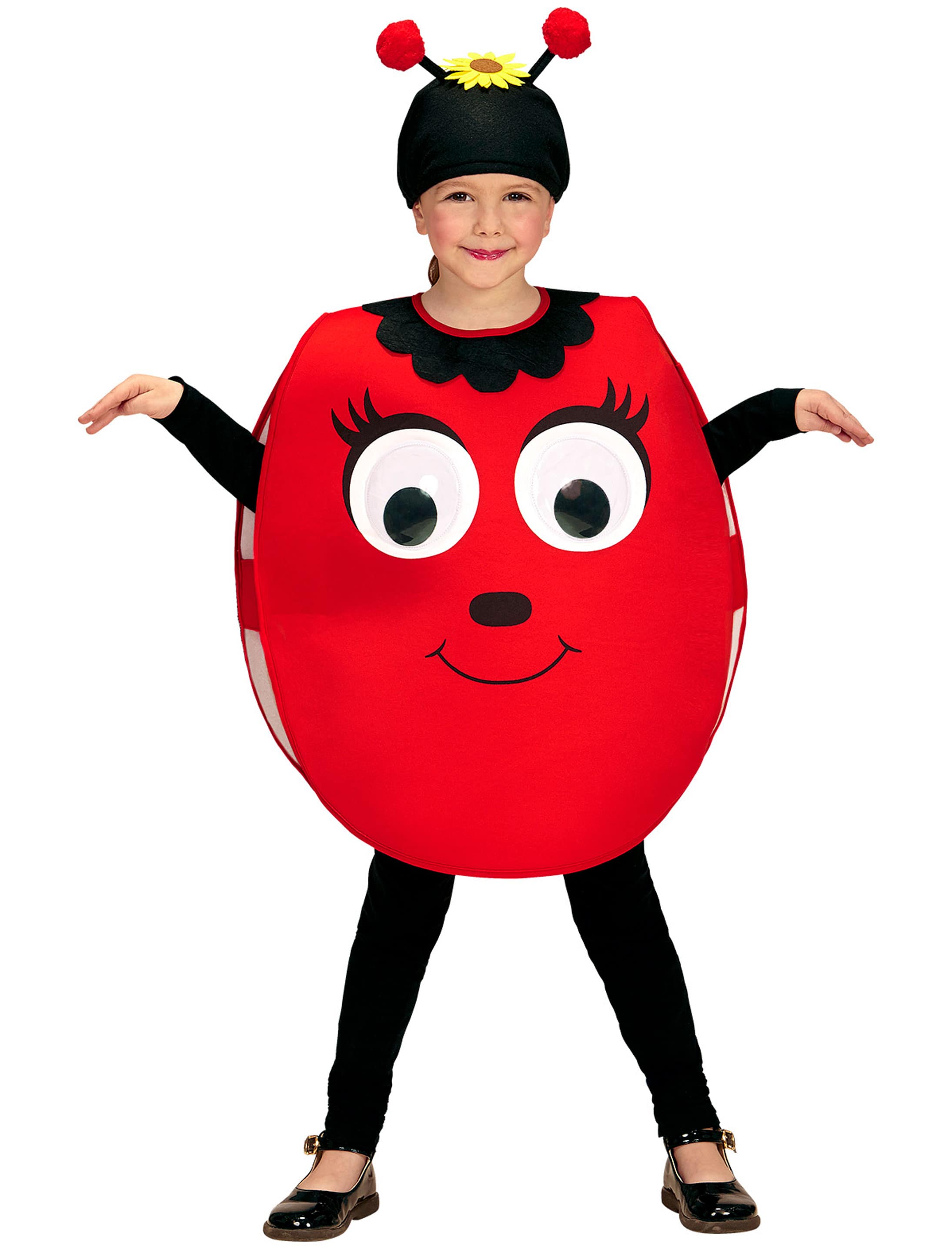 Kostüm Marienkäfer Kinder 2-tlg. Kostüm Marienkäfer Kinder 2-tlg.
