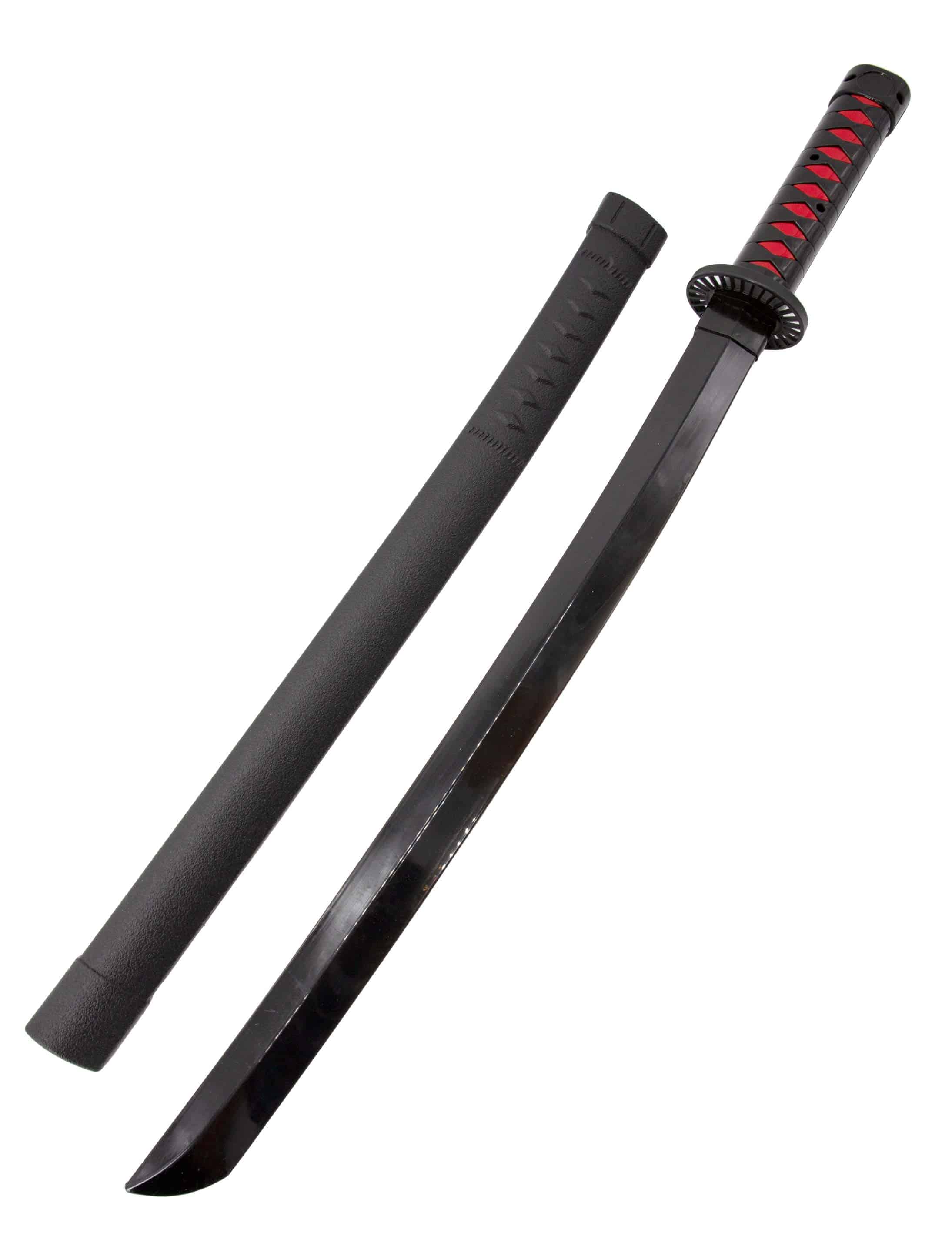 Ninjaschwert 68cm schwarz