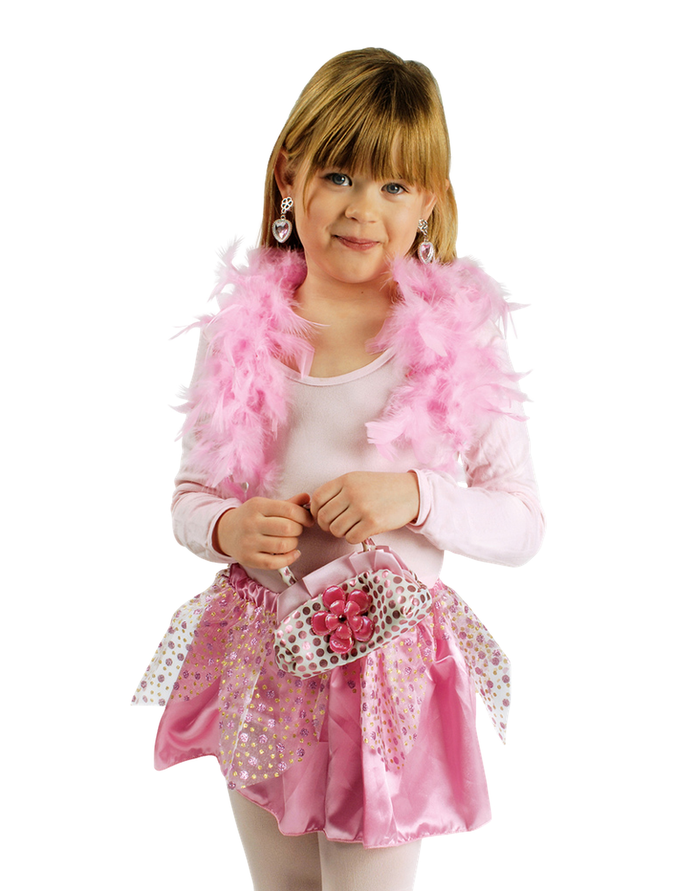 Set Prinzessin 3-tlg. Kinder rosa