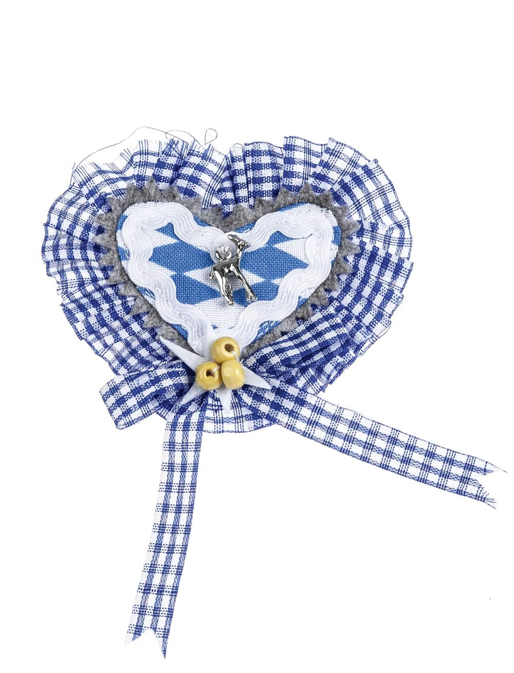 Trachtenbrosche Herz Oktoberzauber