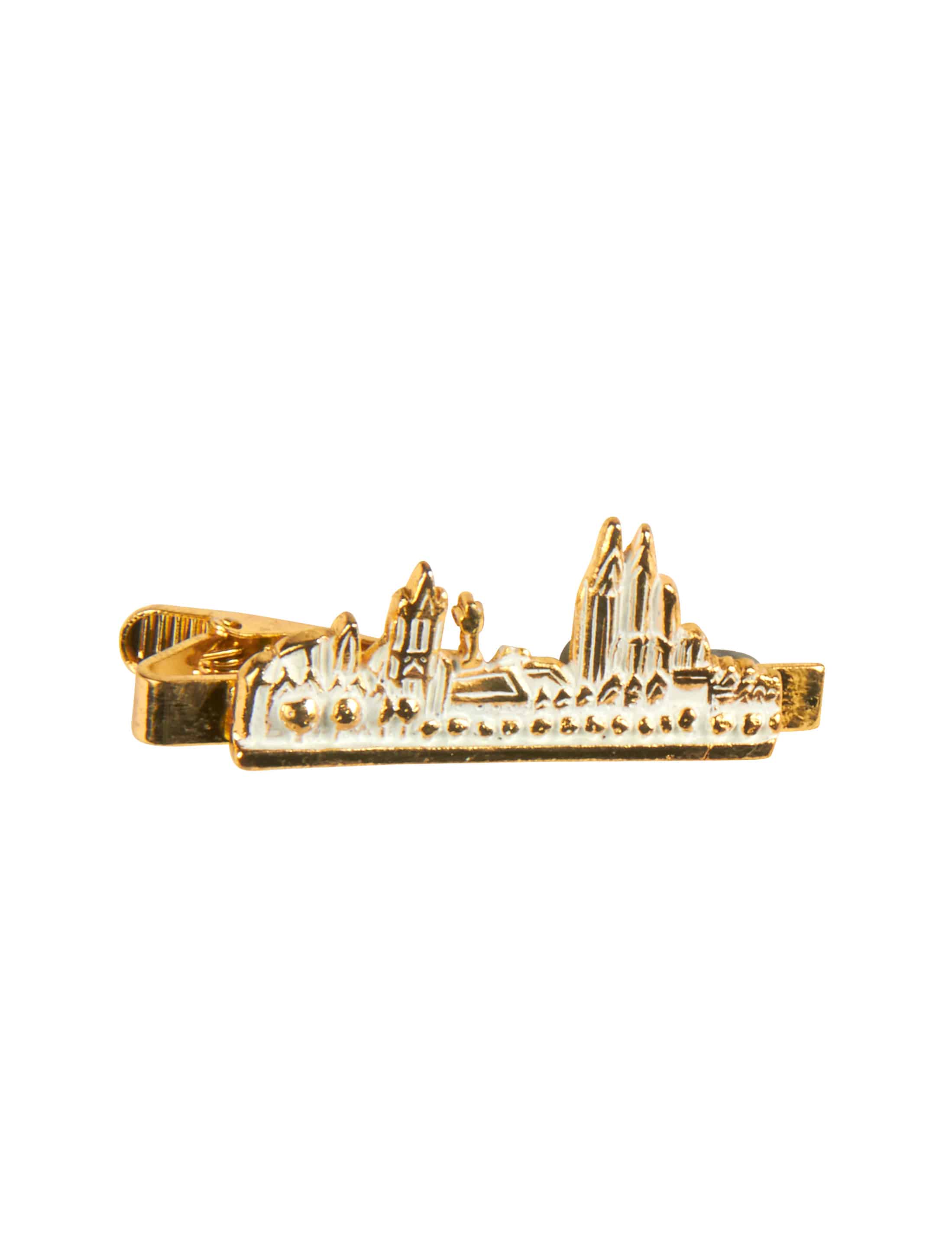 Krawattennadel Kölner Skyline gold