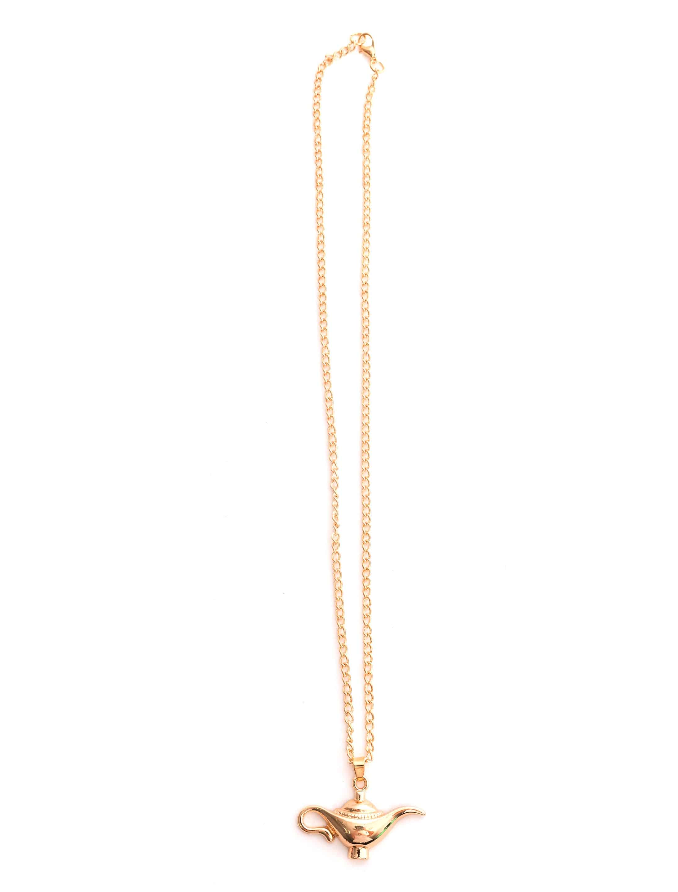 Halskette Wunderlampe gold 4cm