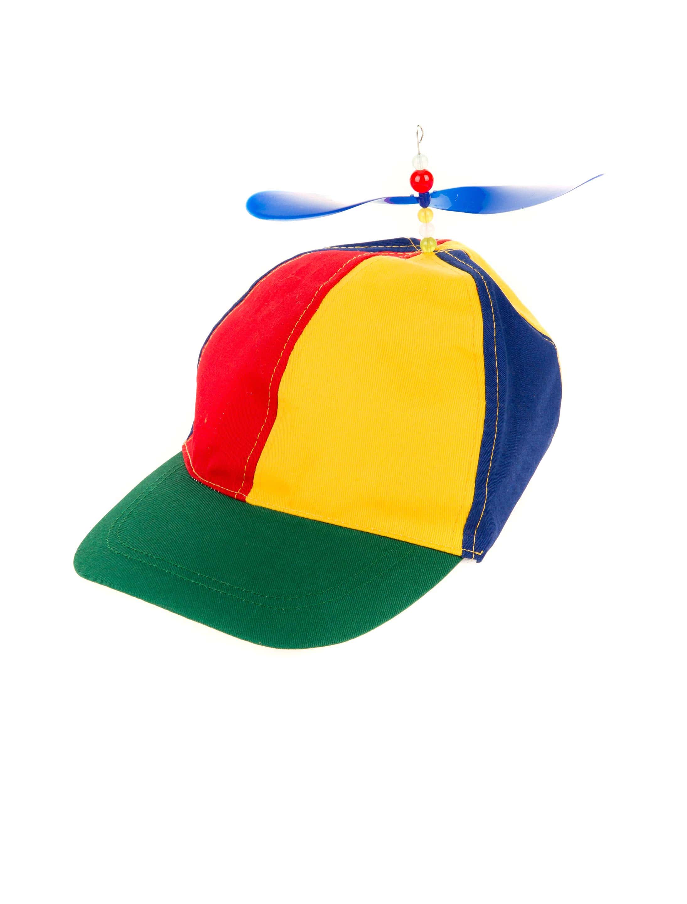 Baseball Cap mit Propeller bunt