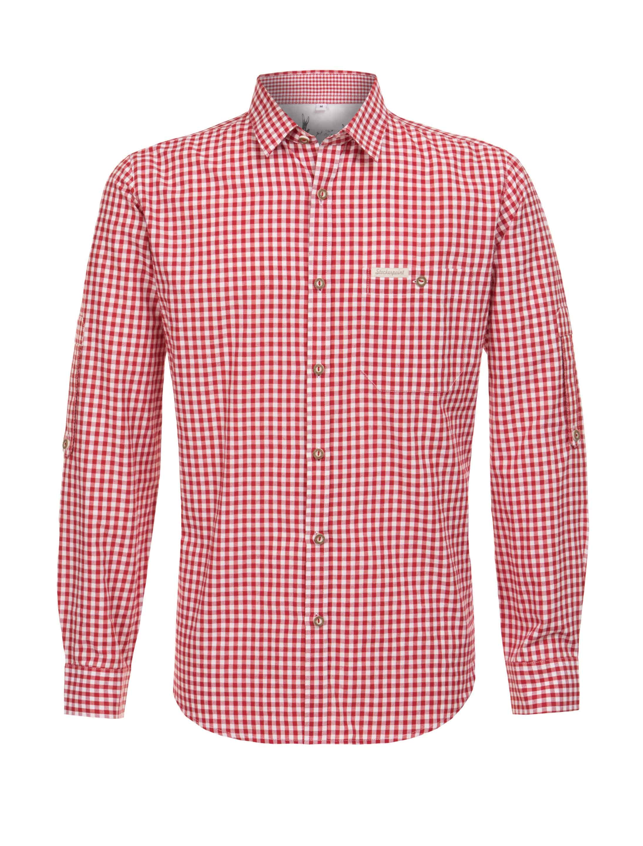 Hemd Campos Herren rot 2XL