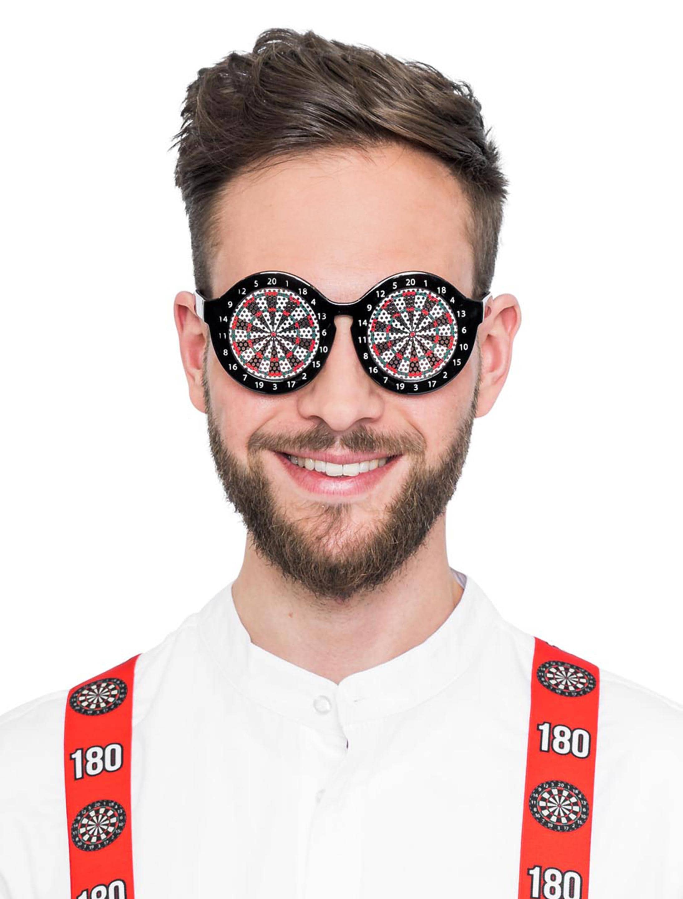 Brille Darts mehrfarbig