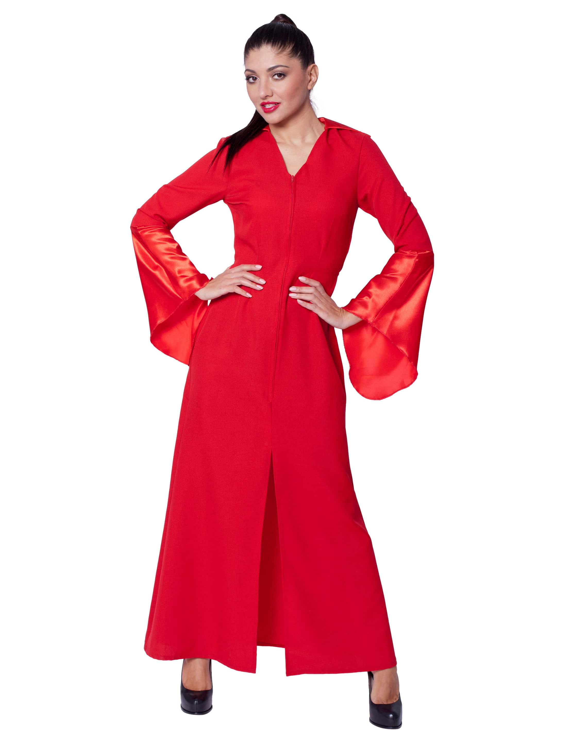 Kleid Vampir lang rot XL