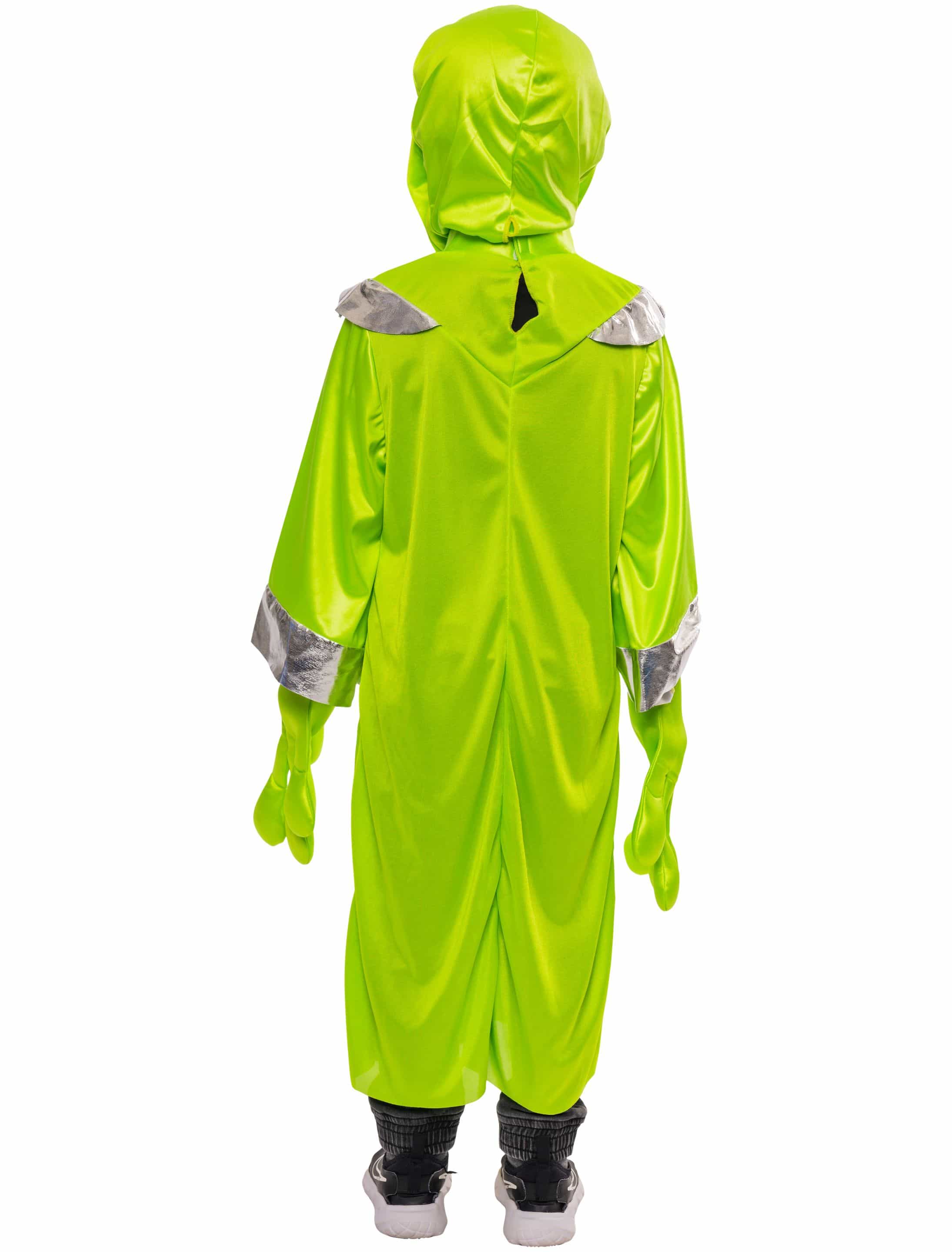 Kostüm Alien 4-tlg.  grün 116
