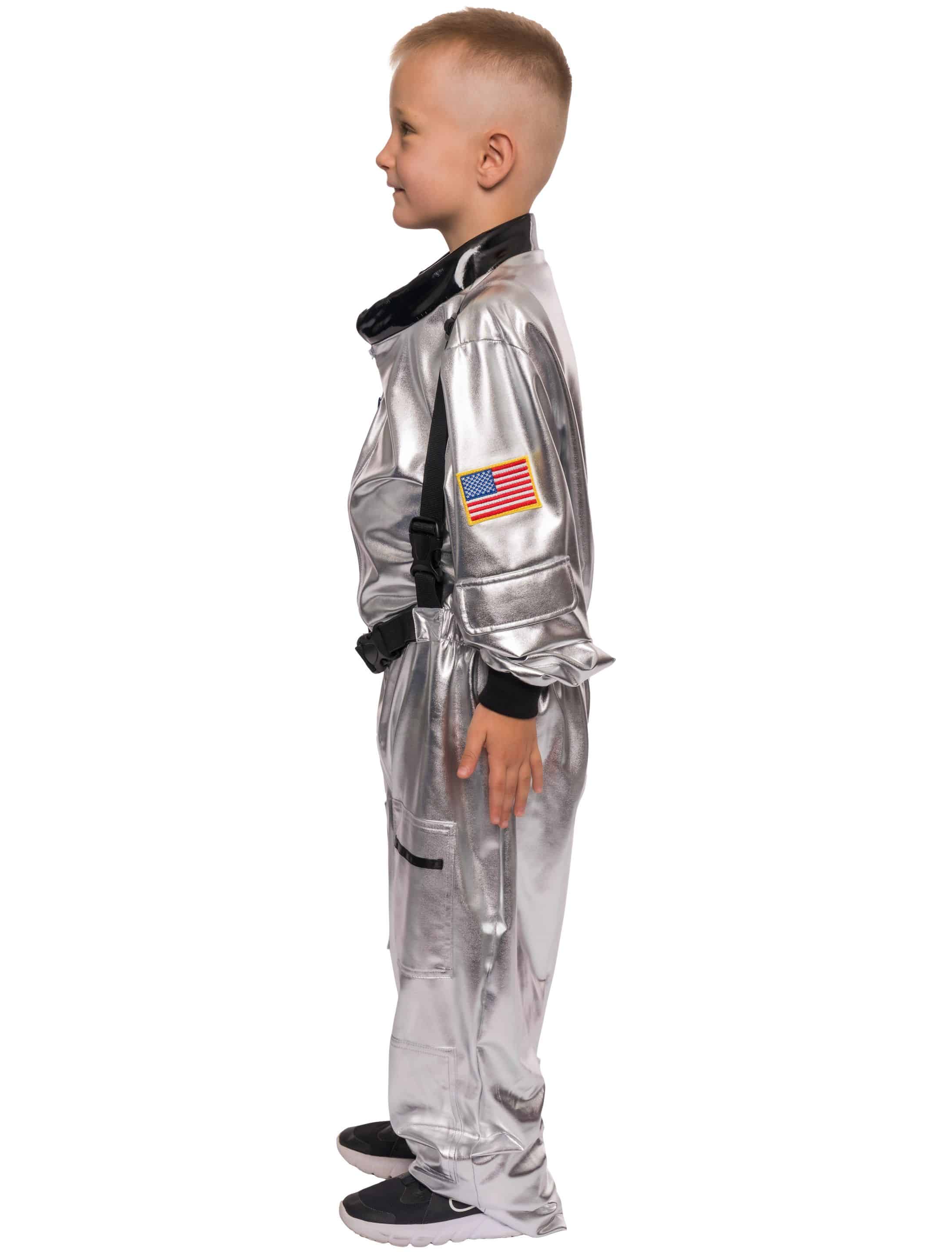 Overall Astronaut Kinder silber 104
