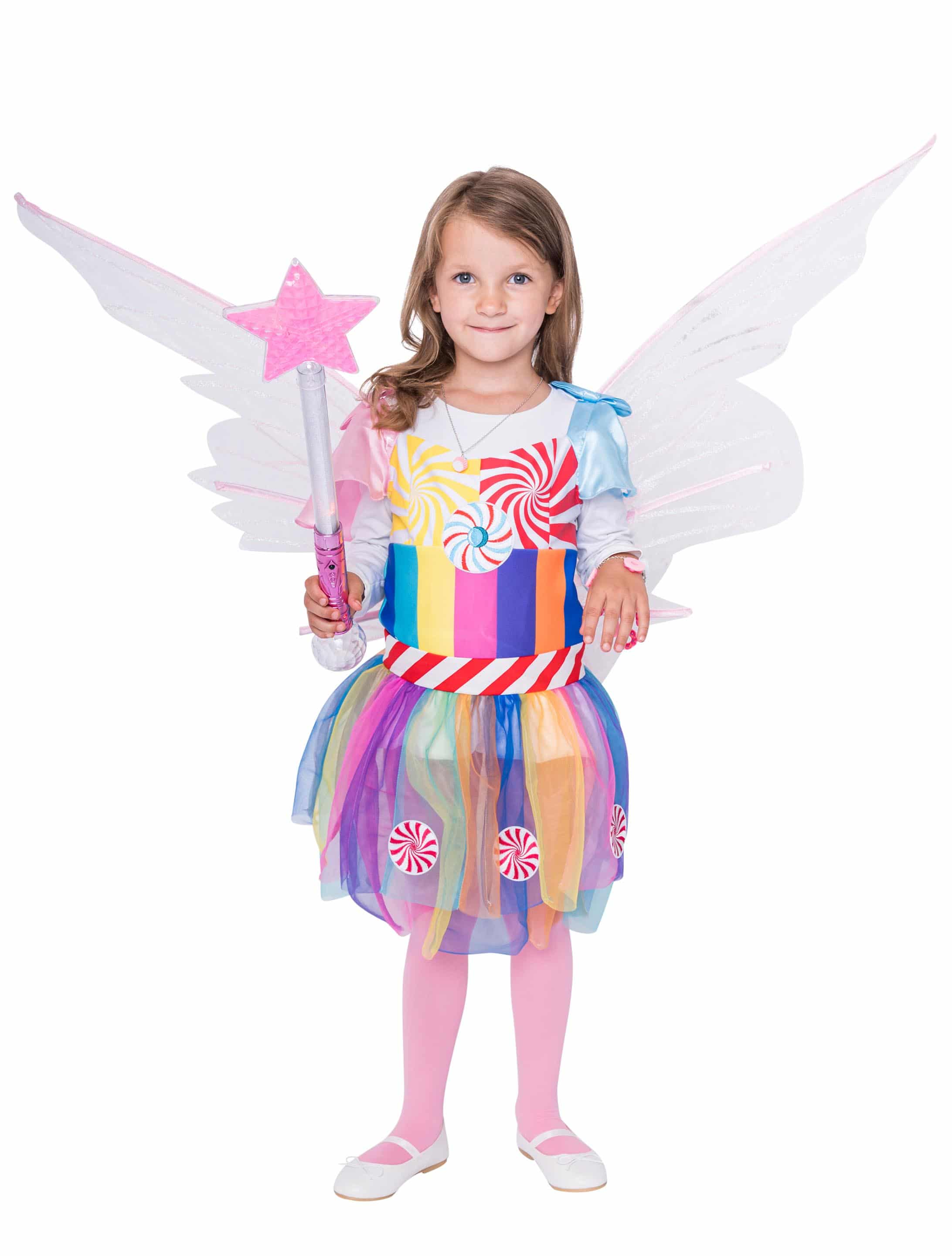 Kleid Candy Kinder mehrfarbig 140