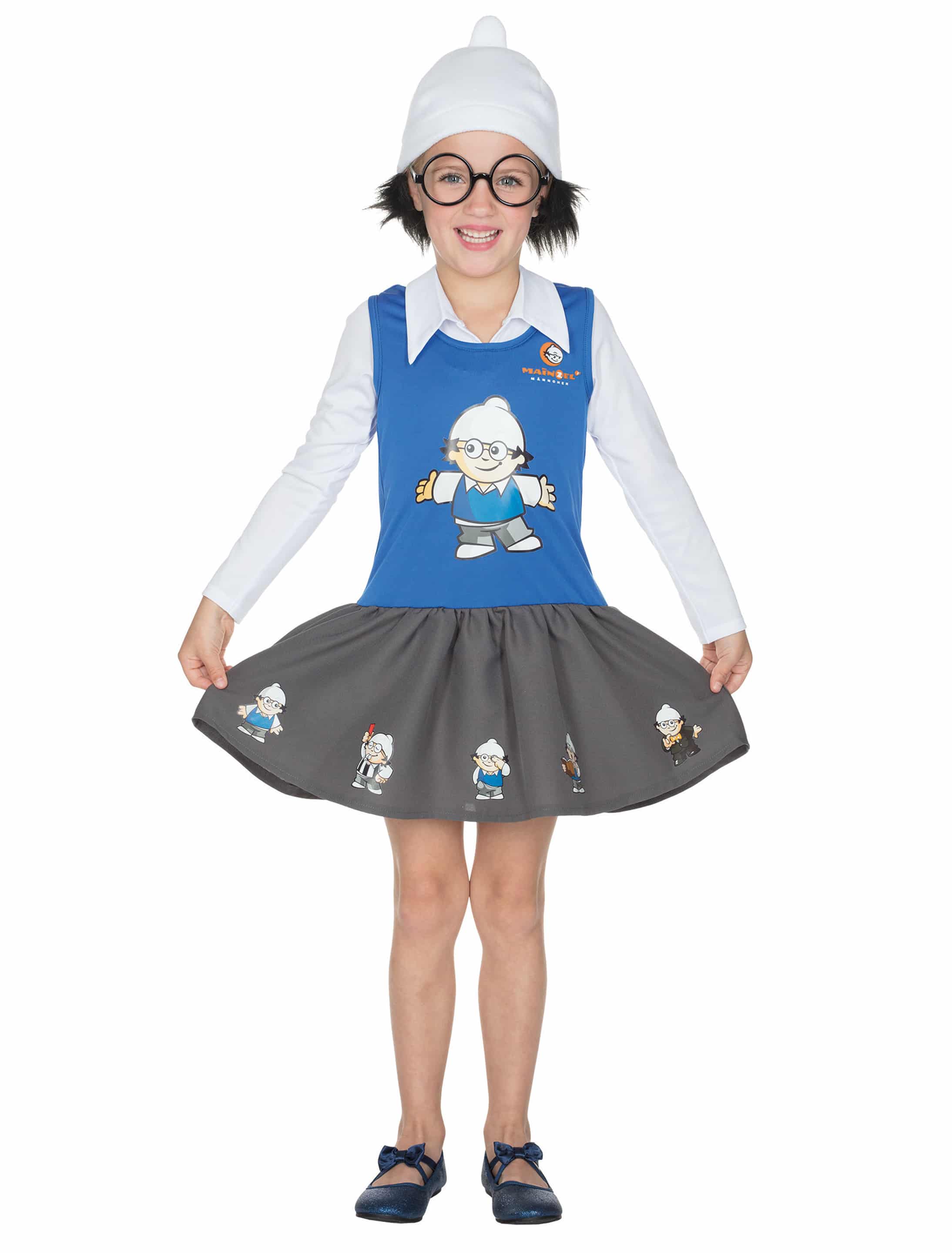 Mainzelmädchen Det Kinder blau/weiß 3-tlg. weiß/blau 104 Mainzelmädchen Det Kinder blau/weiß 3-tlg. weiß/blau 104