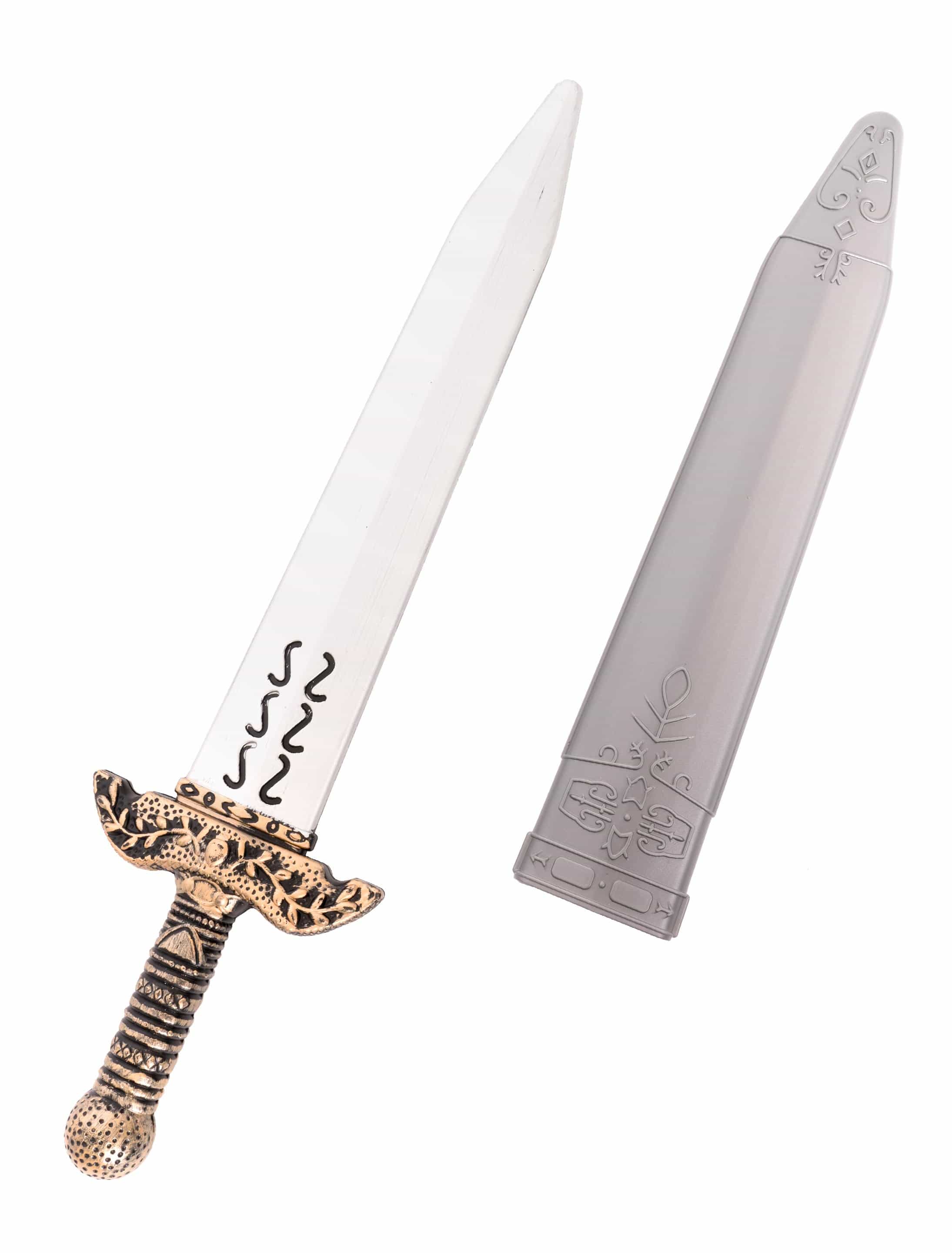Schwert mit Scheide grau 50cm