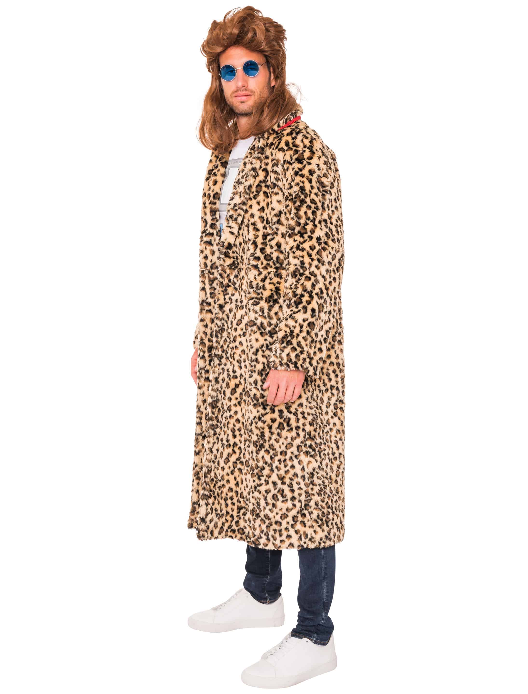 Mantel Leopardenmuster braun/schwarz L/XL