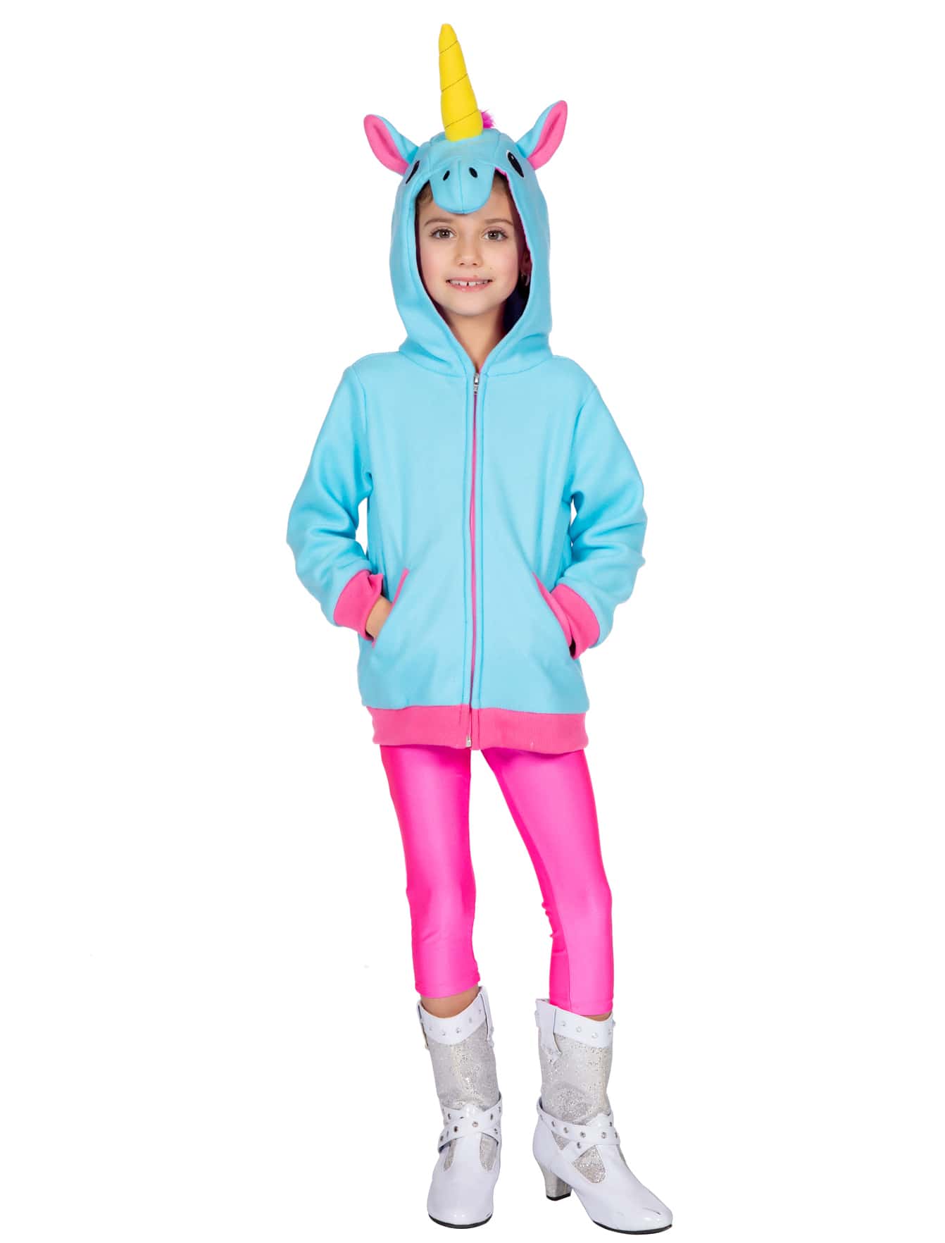 Jacke Einhorn türkis