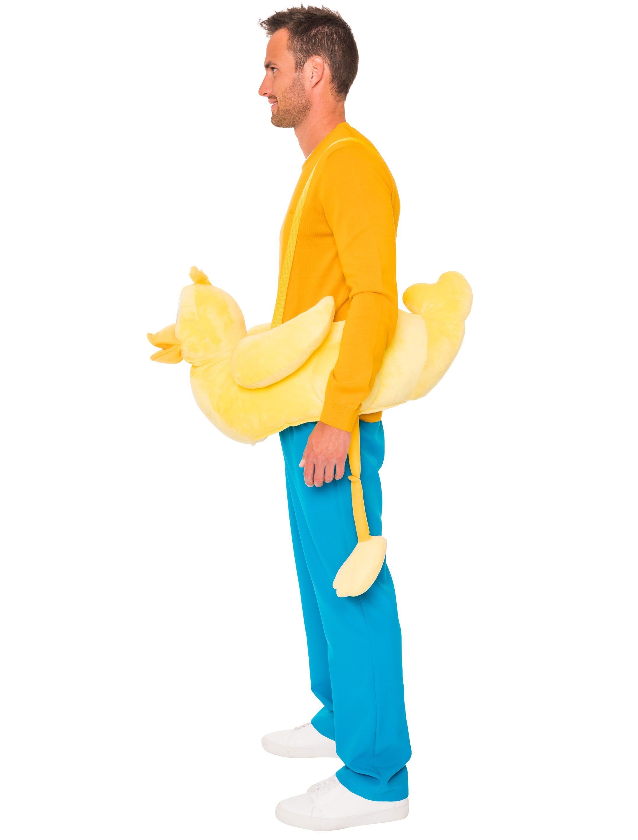 Ente zum Umhängen Erwachsene gelb one size
