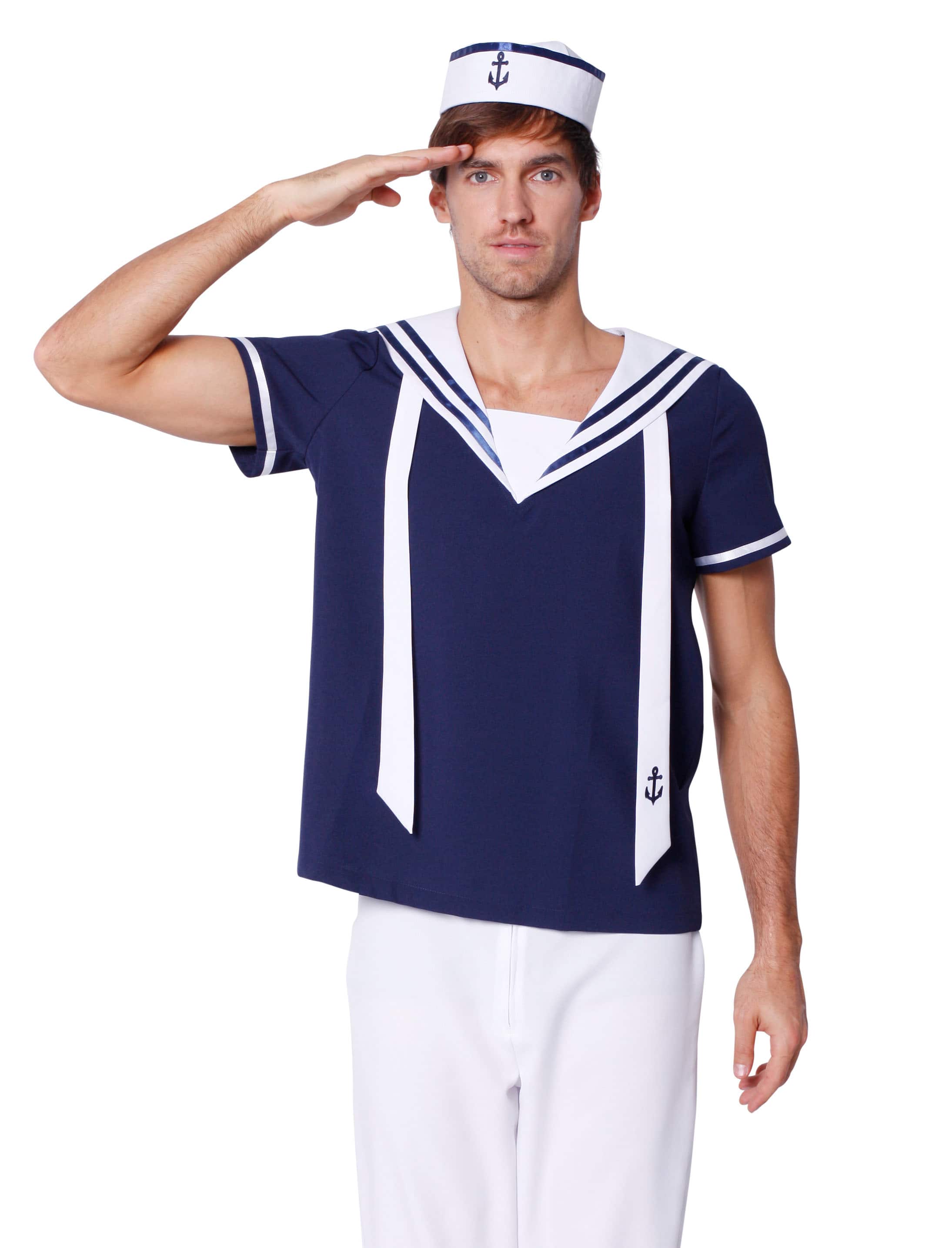 T-Shirt Seemann dunkelblau S/M