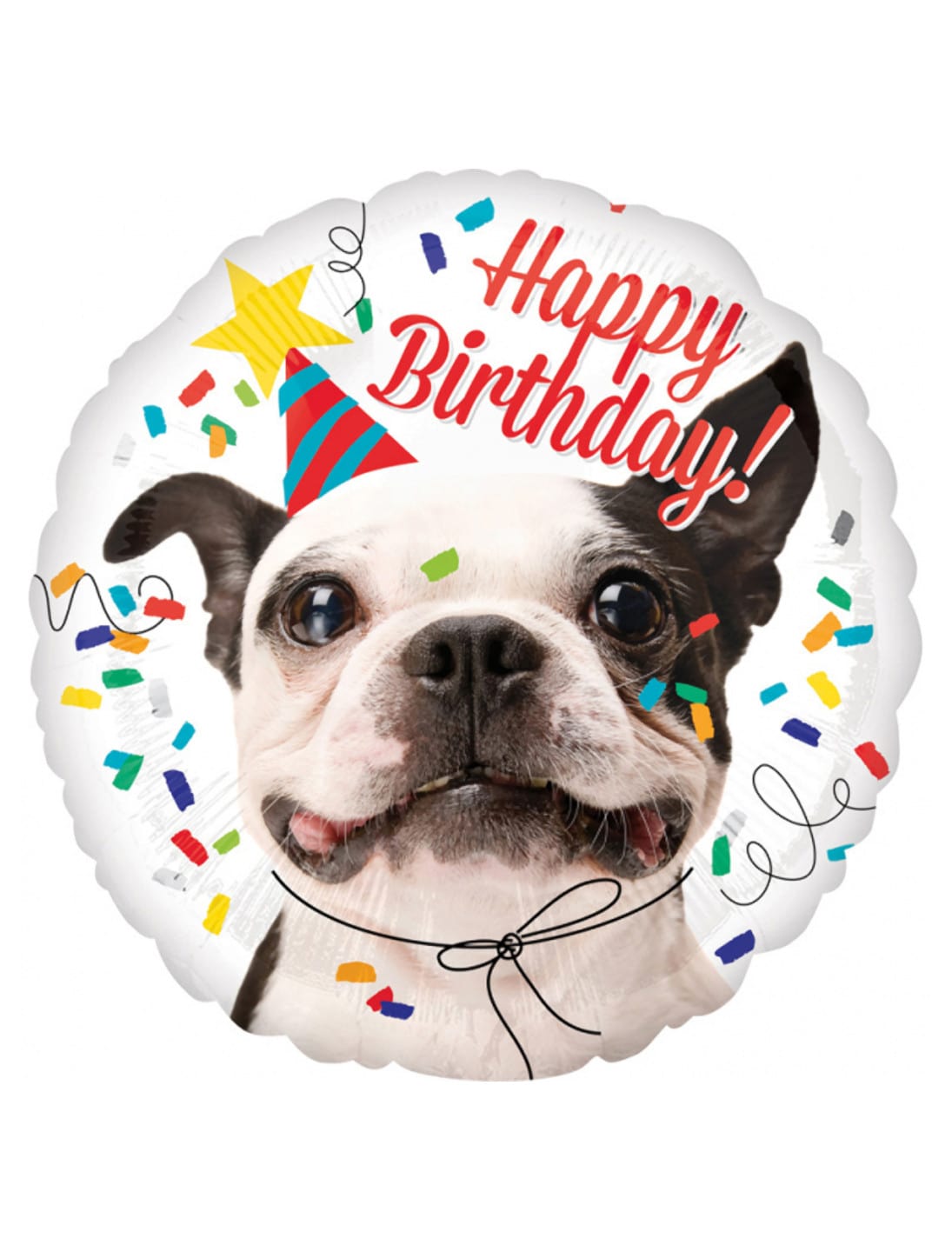 Folienballon Hund Happy Birthday S