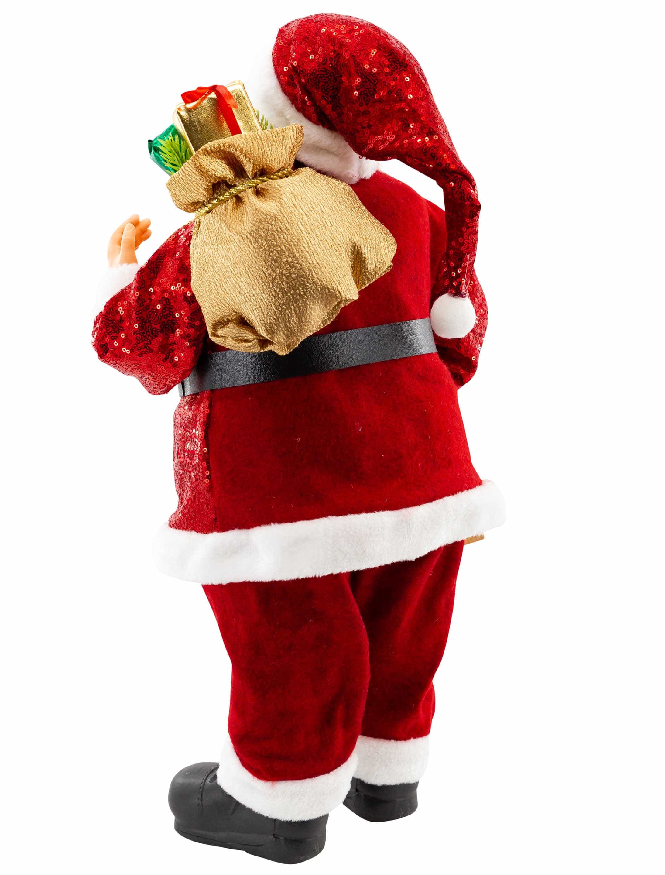 Weihnachtsmann 60cm Pailletten Weihnachtsmann 60cm Pailletten