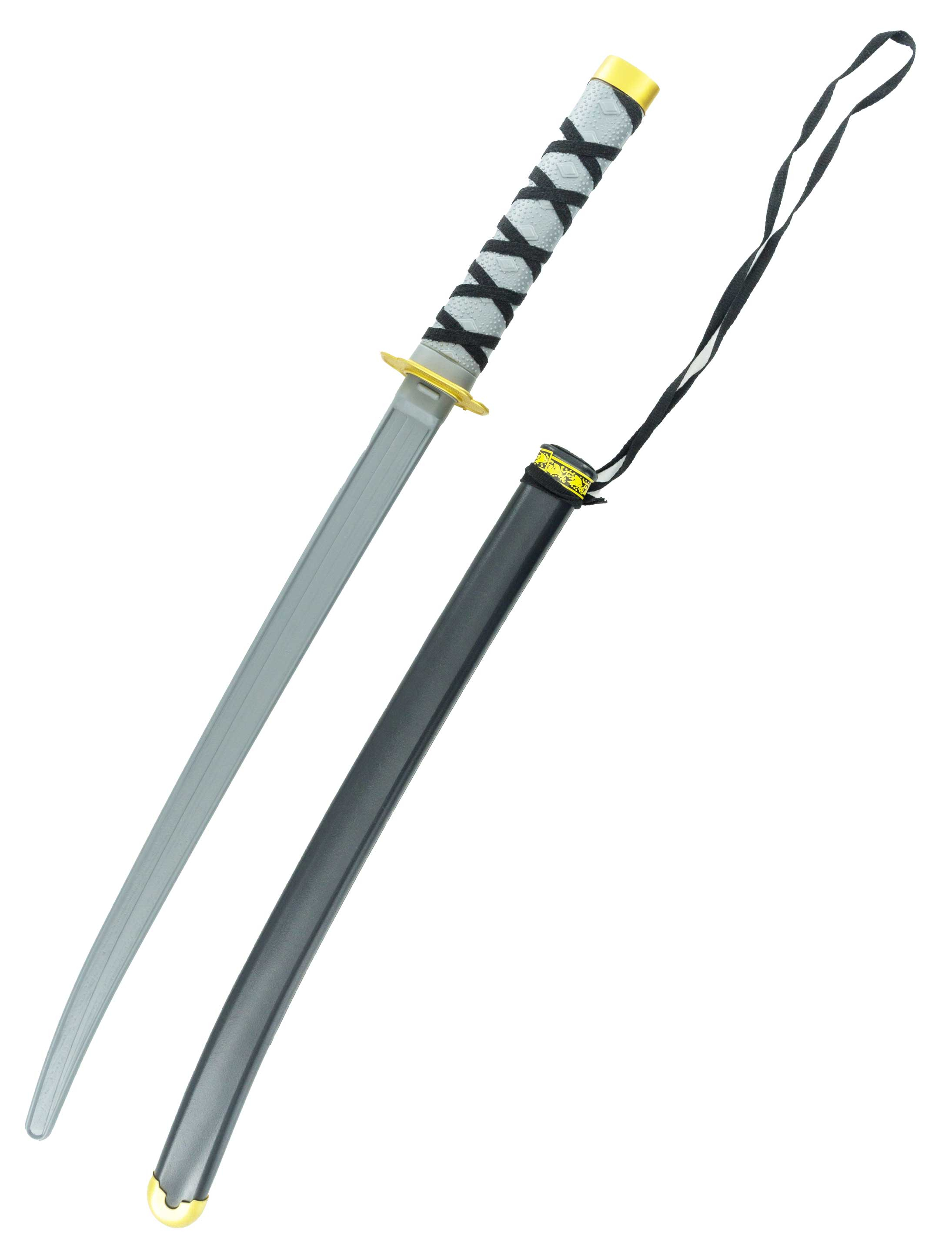 Schwert Ninja 73cm silber/schwarz