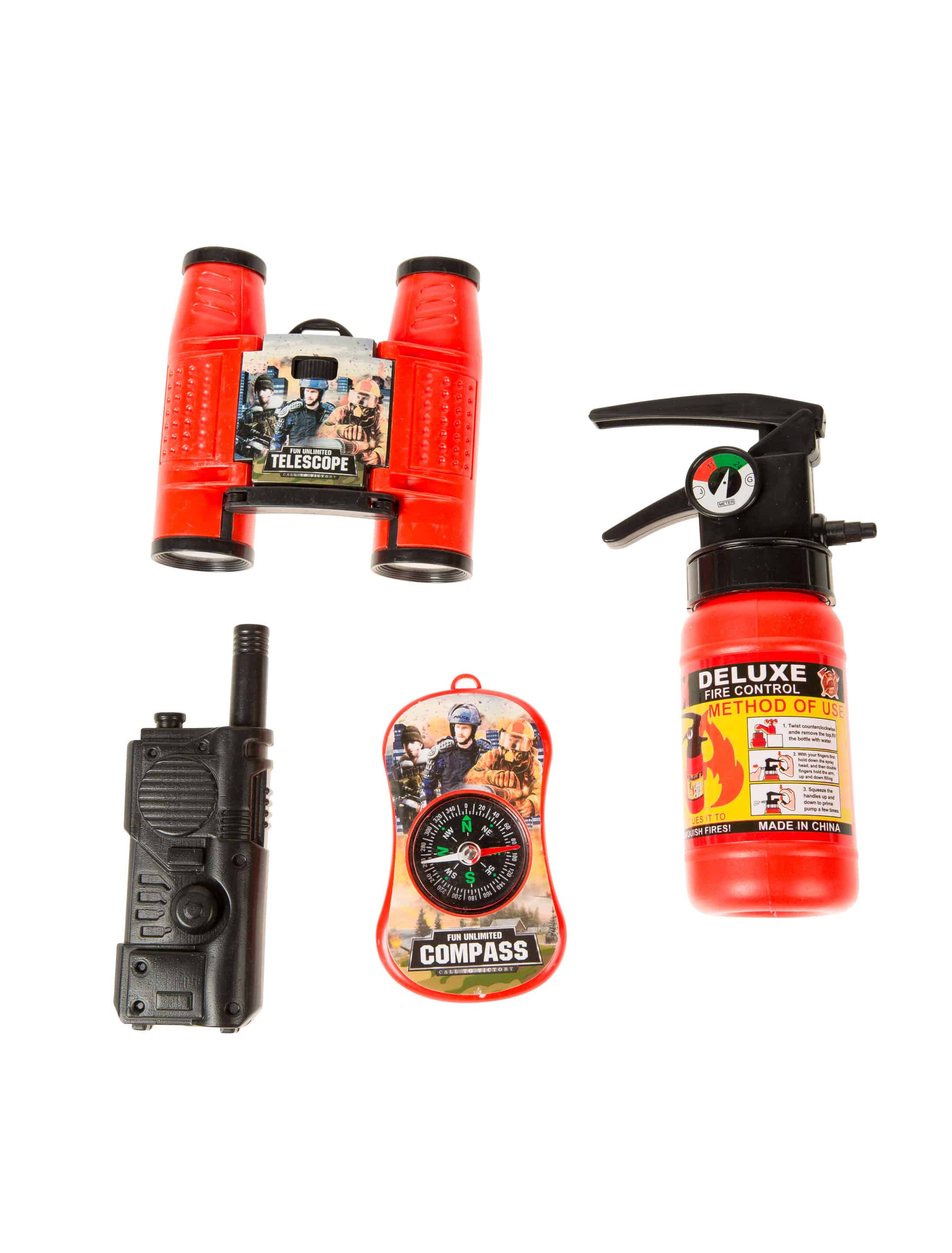 Feuerwehr-Set im Koffer Feuerwehr-Set im Koffer