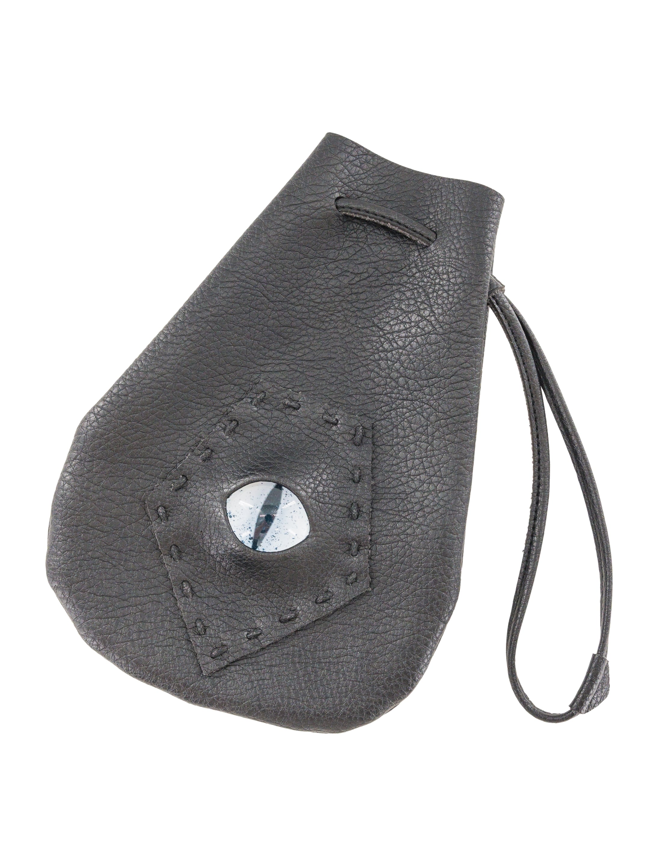 Beutel mit Auge schwarz