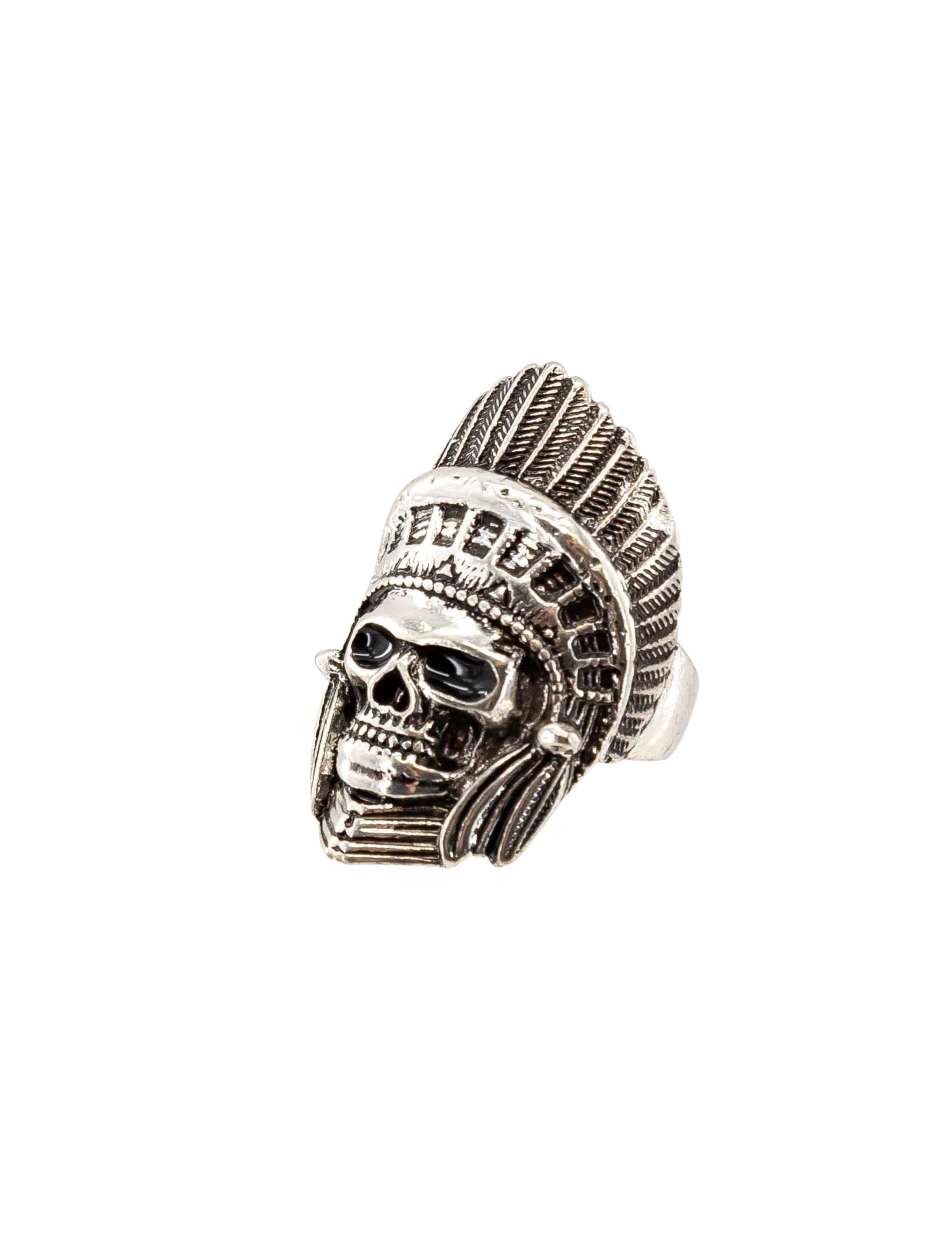 Ring Indianer Totenkopf