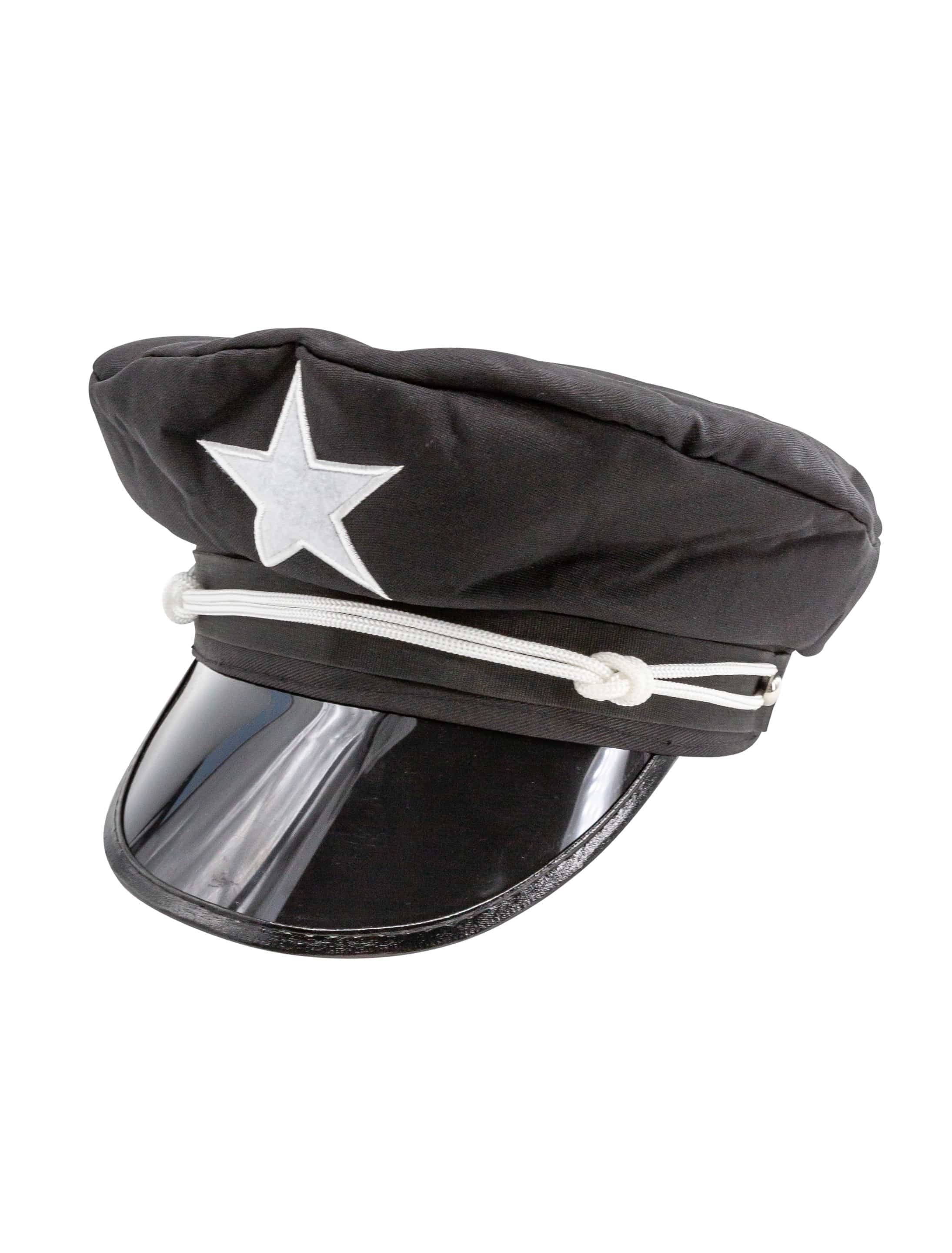 Polizei Mütze mit Stern