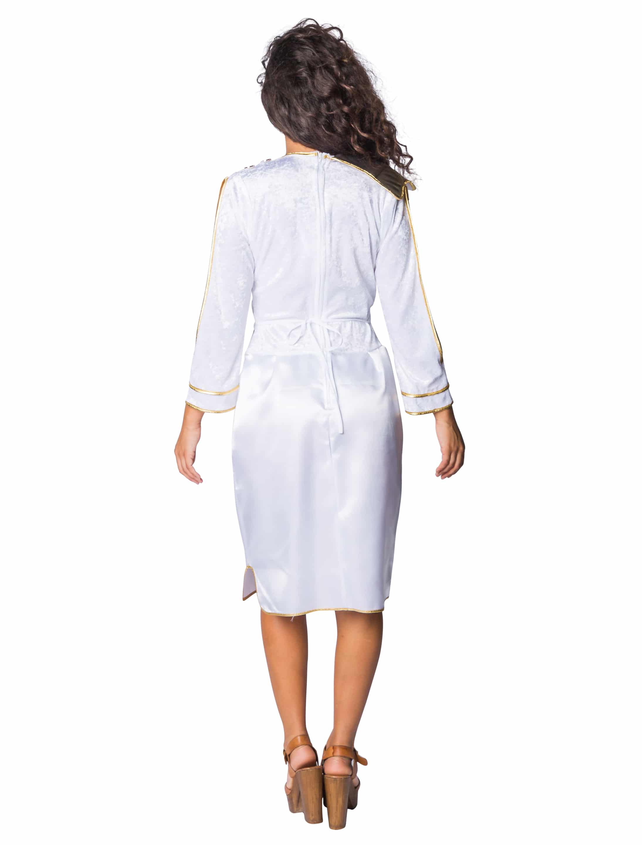 Kleid Gladiatorin weiß L Kleid Gladiatorin weiß L