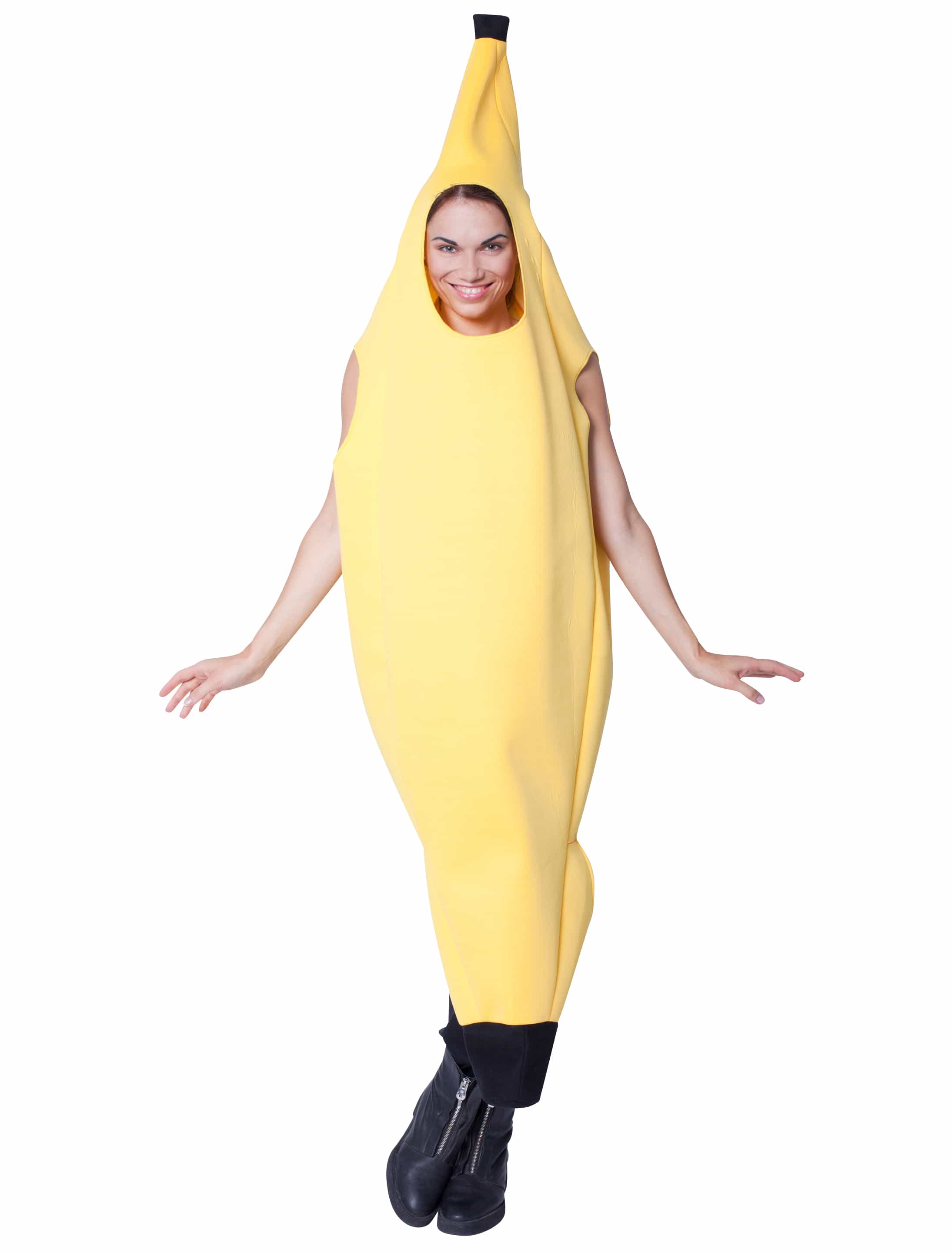 Overall Banane Erwachsene gelb S/M