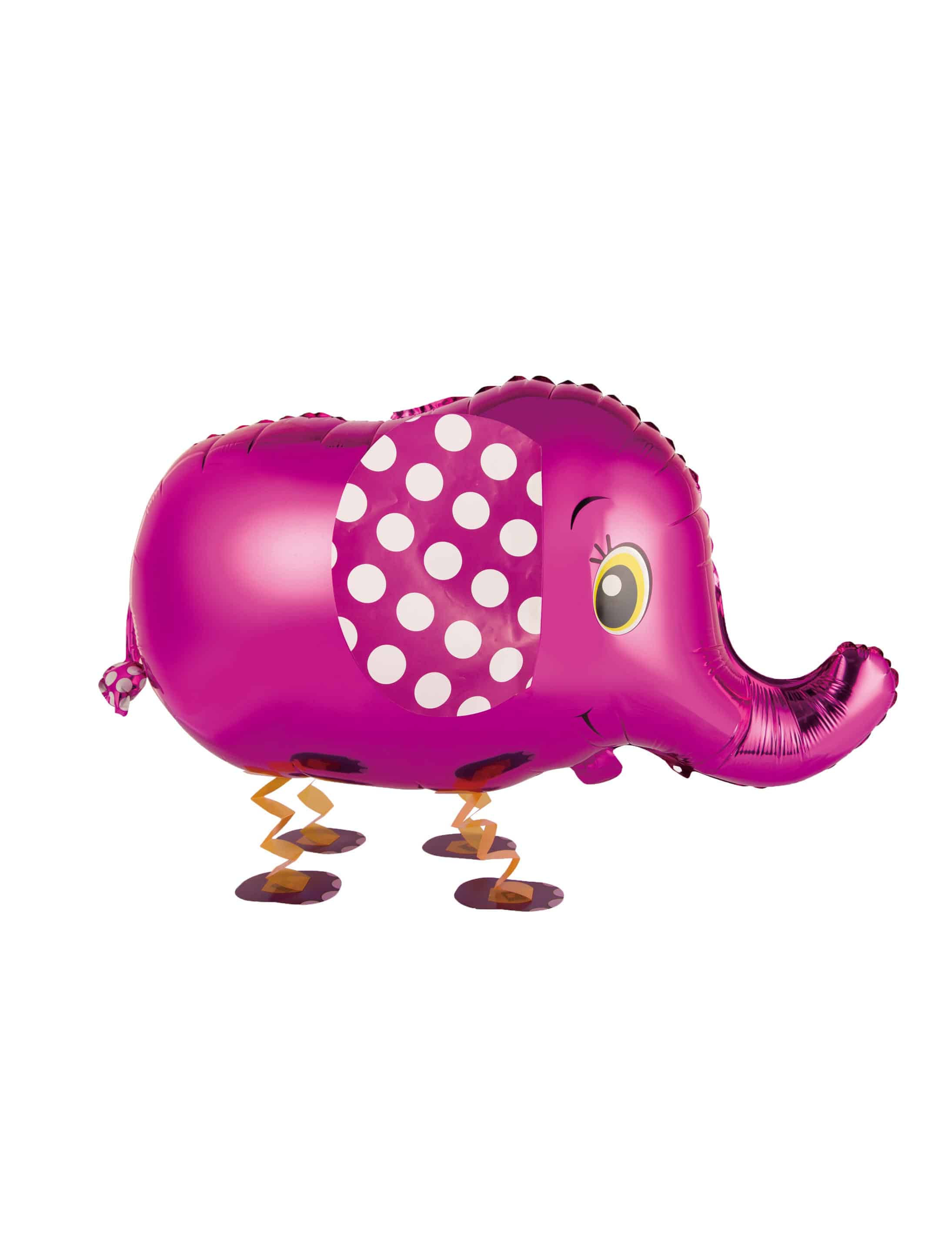 Folienballon Elefant pink S