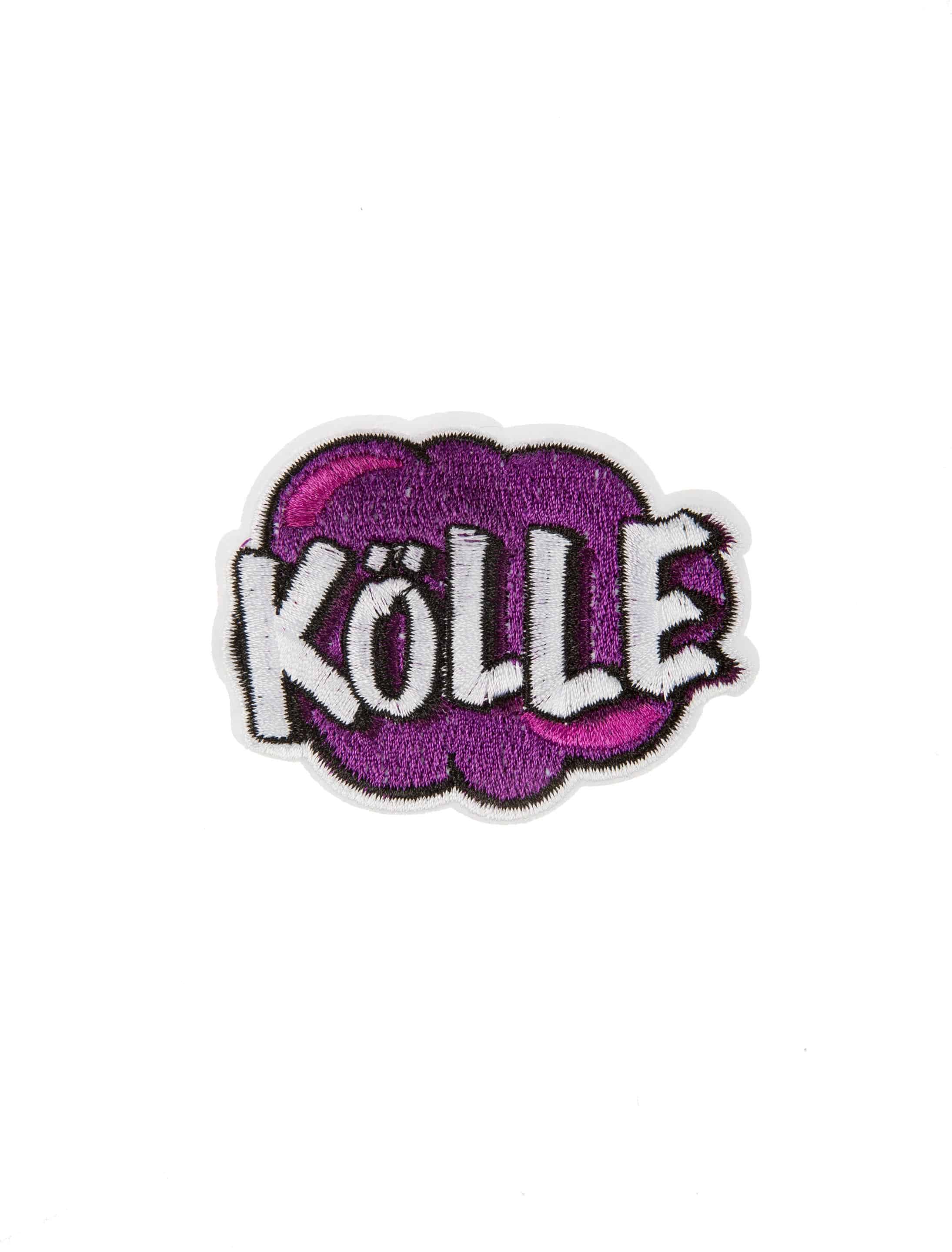 Aufnäher/Bügelbild Motto 'Kölle' 2018/2019