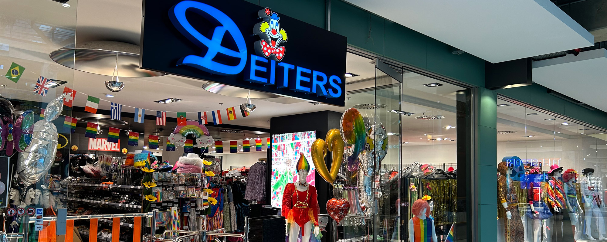 Deiters Kostümgeschäft in Hamburg Außenansicht