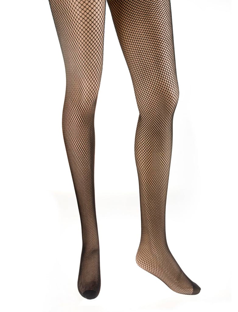 Netzstrumpfhose fein Damen schwarz S/M