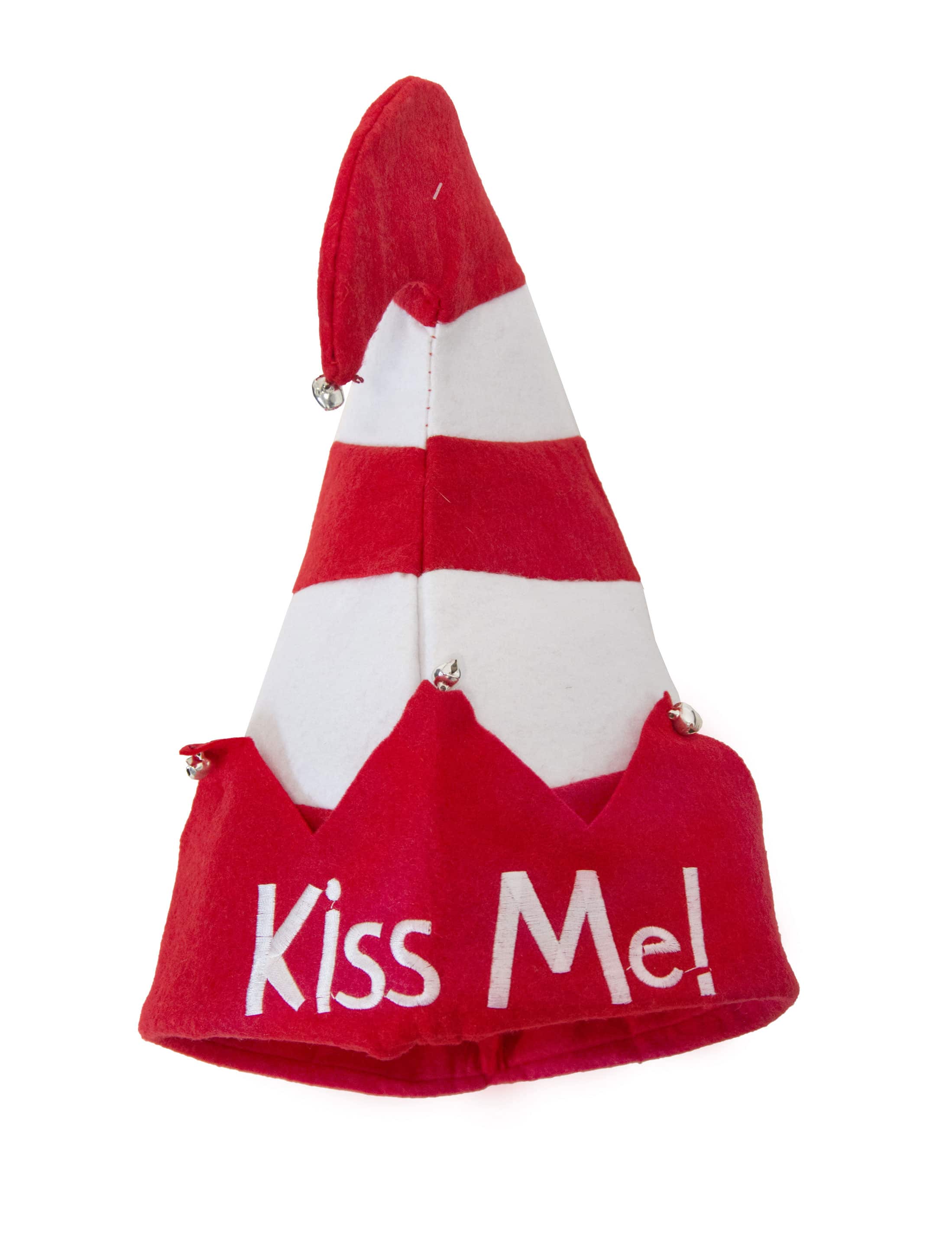 Mütze Kiss Me rot/weiß