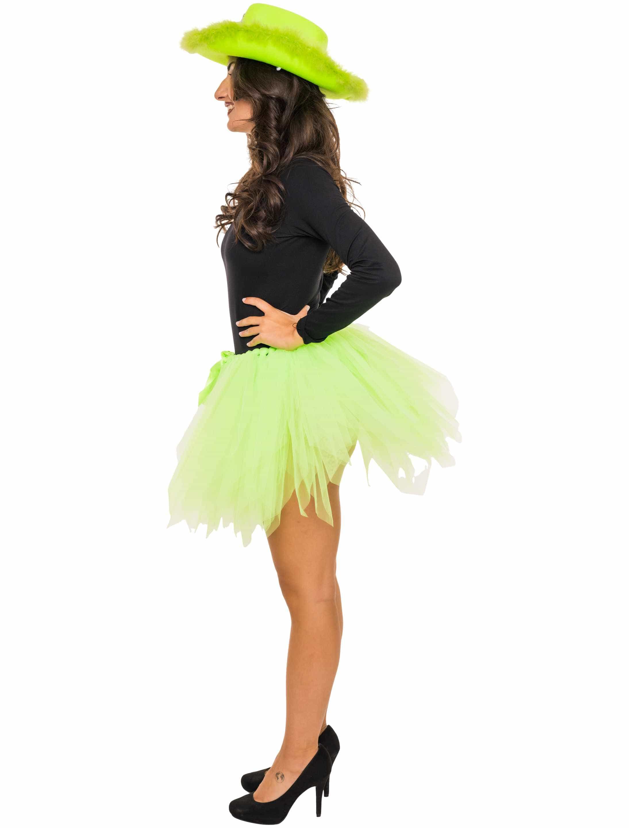 Petticoat Damen neongrün one size Petticoat Damen neongrün one size