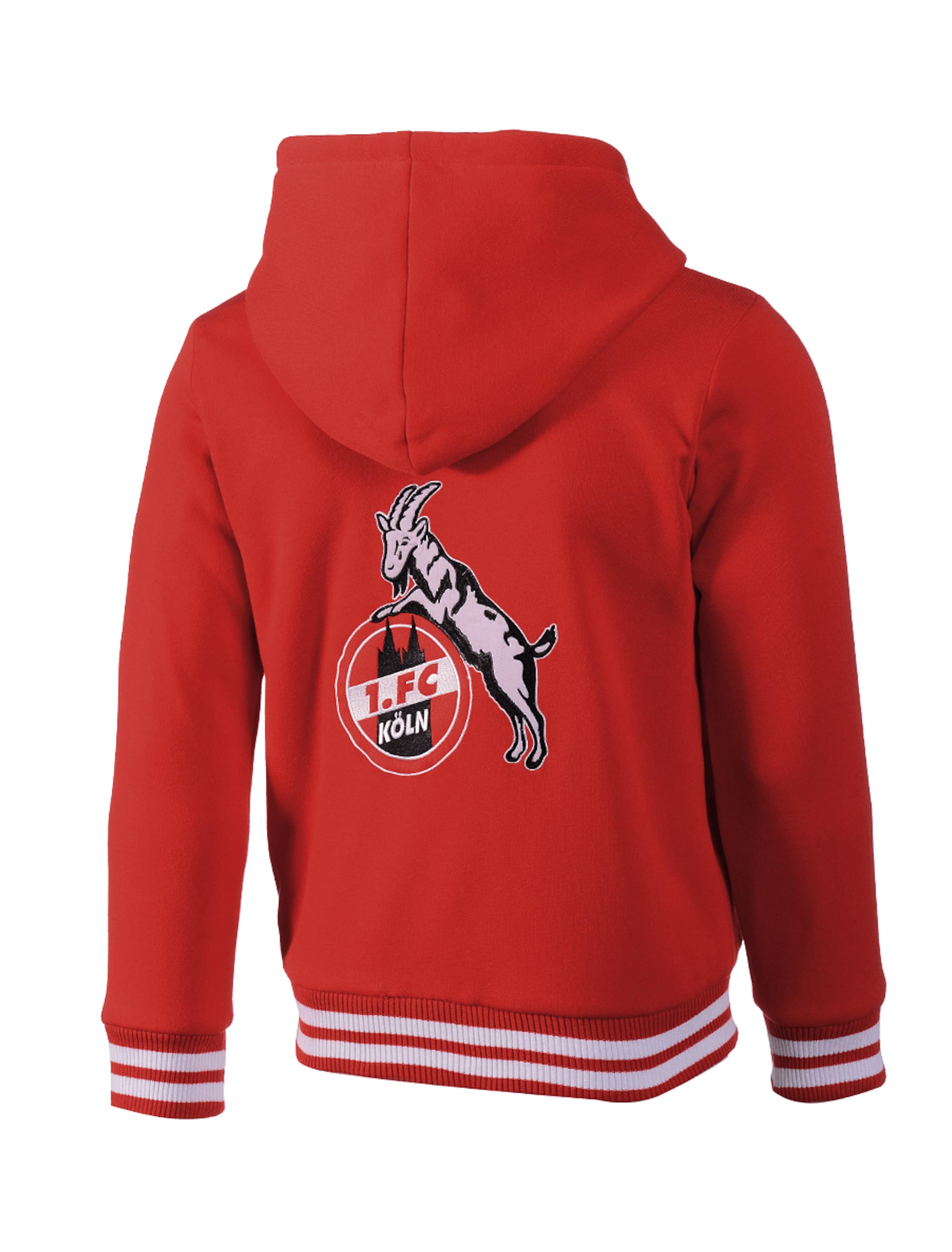 Wendejacke 1. FC Köln Ringel rot/weiß M