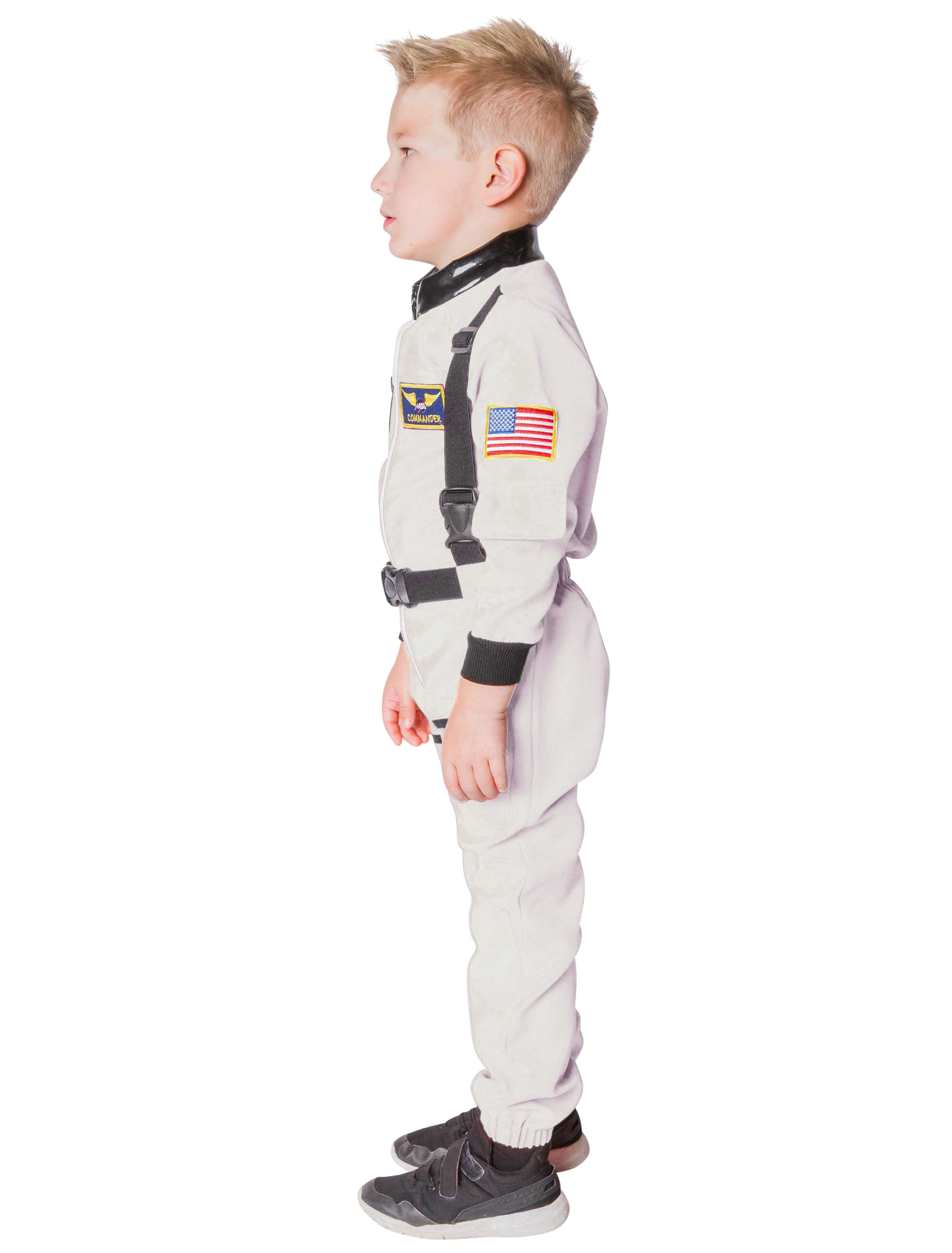 Overall Astronaut Kinder weiß 128