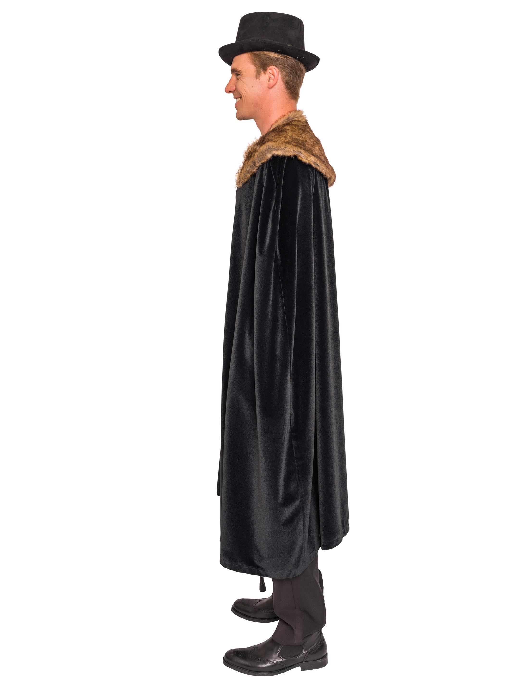 Cape lang schwarz Cape lang schwarz
