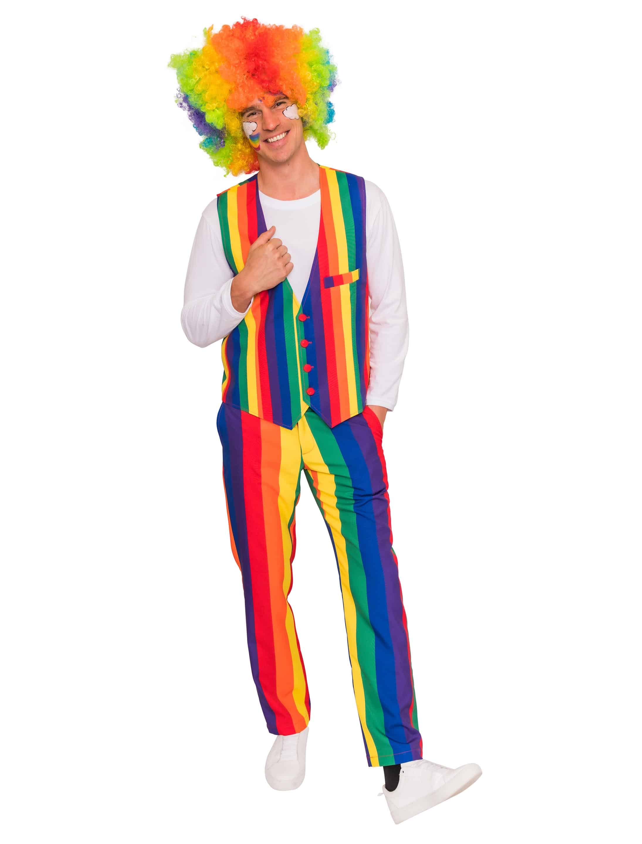 Hose Herren Regenbogen 50