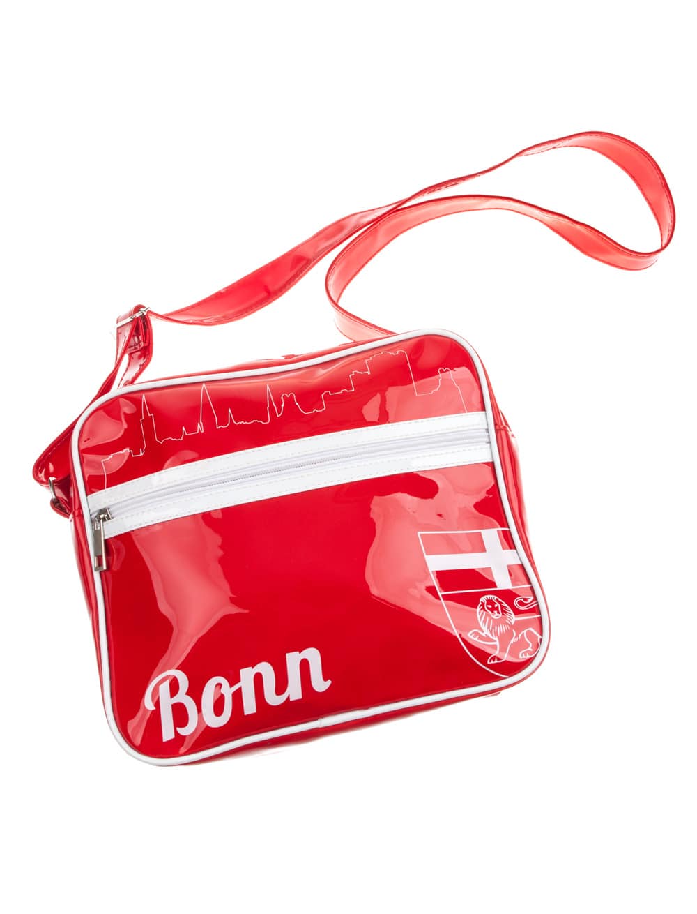 Tasche Bonn rot 25x20cm