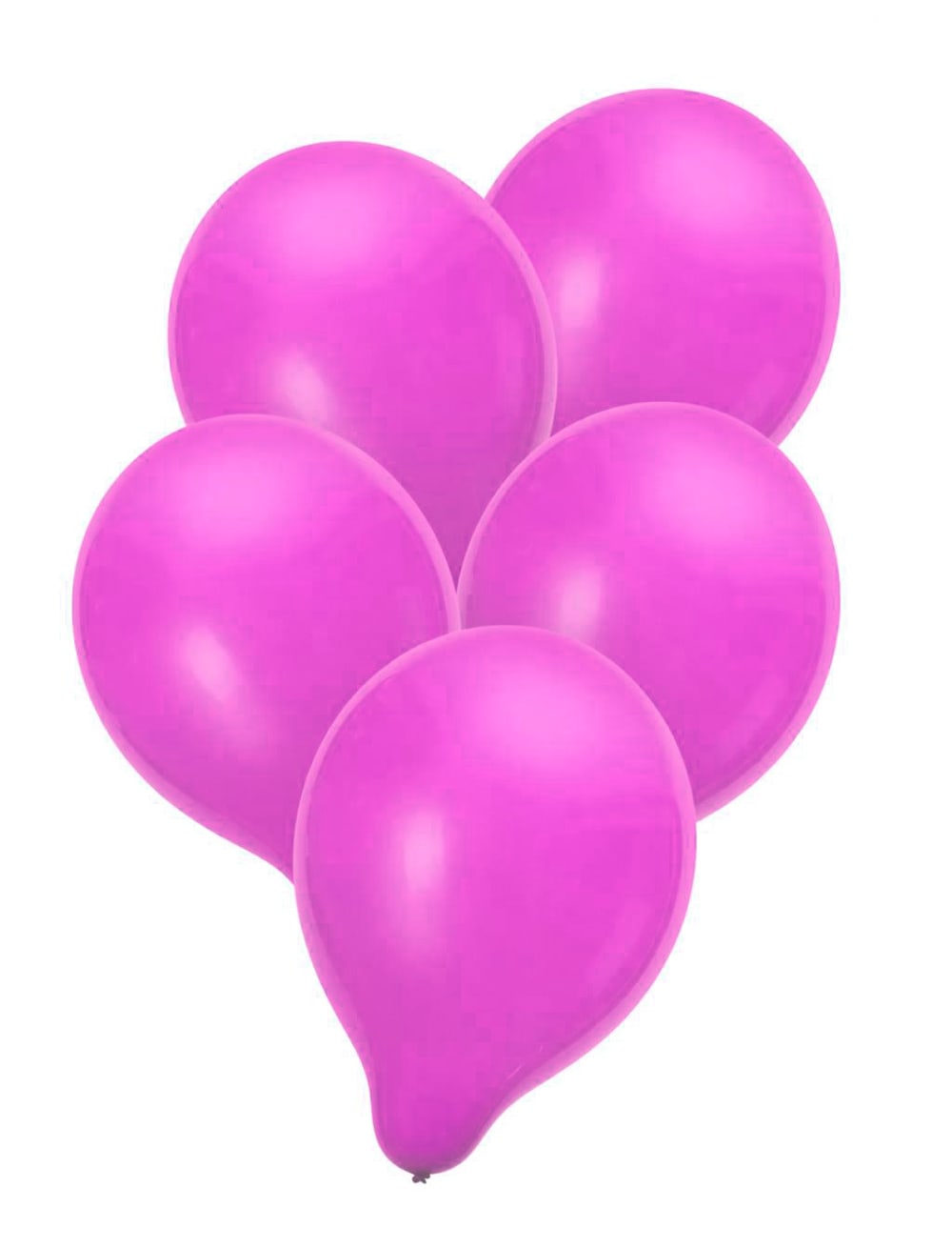 Luftballons pink 100er Btl. 90/100 Luftballons pink 100er Btl. 90/100