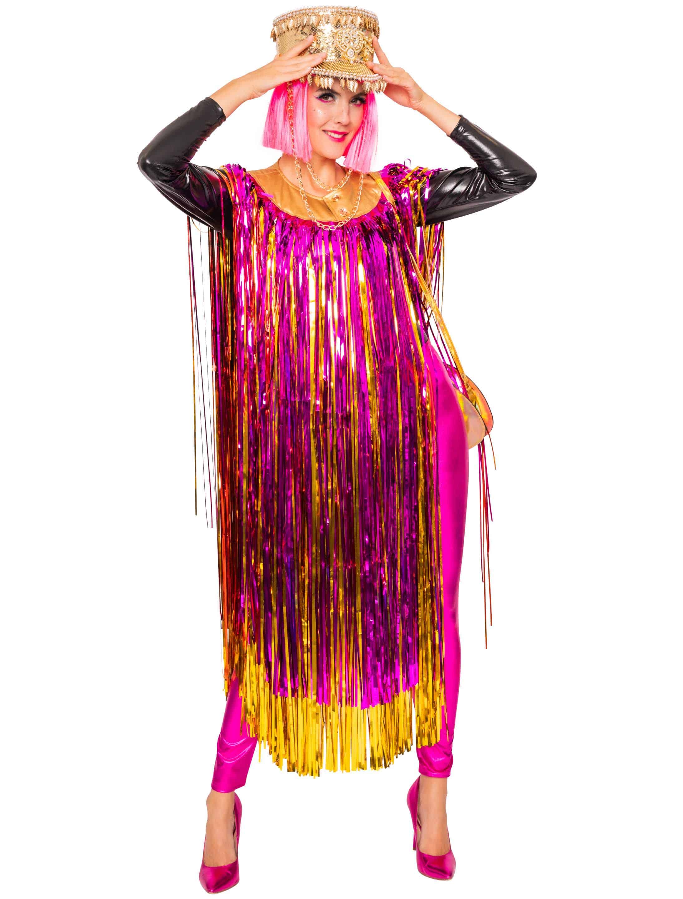 Lamettaumhang Damen pink für Karneval & Fasching kaufen » Deiters