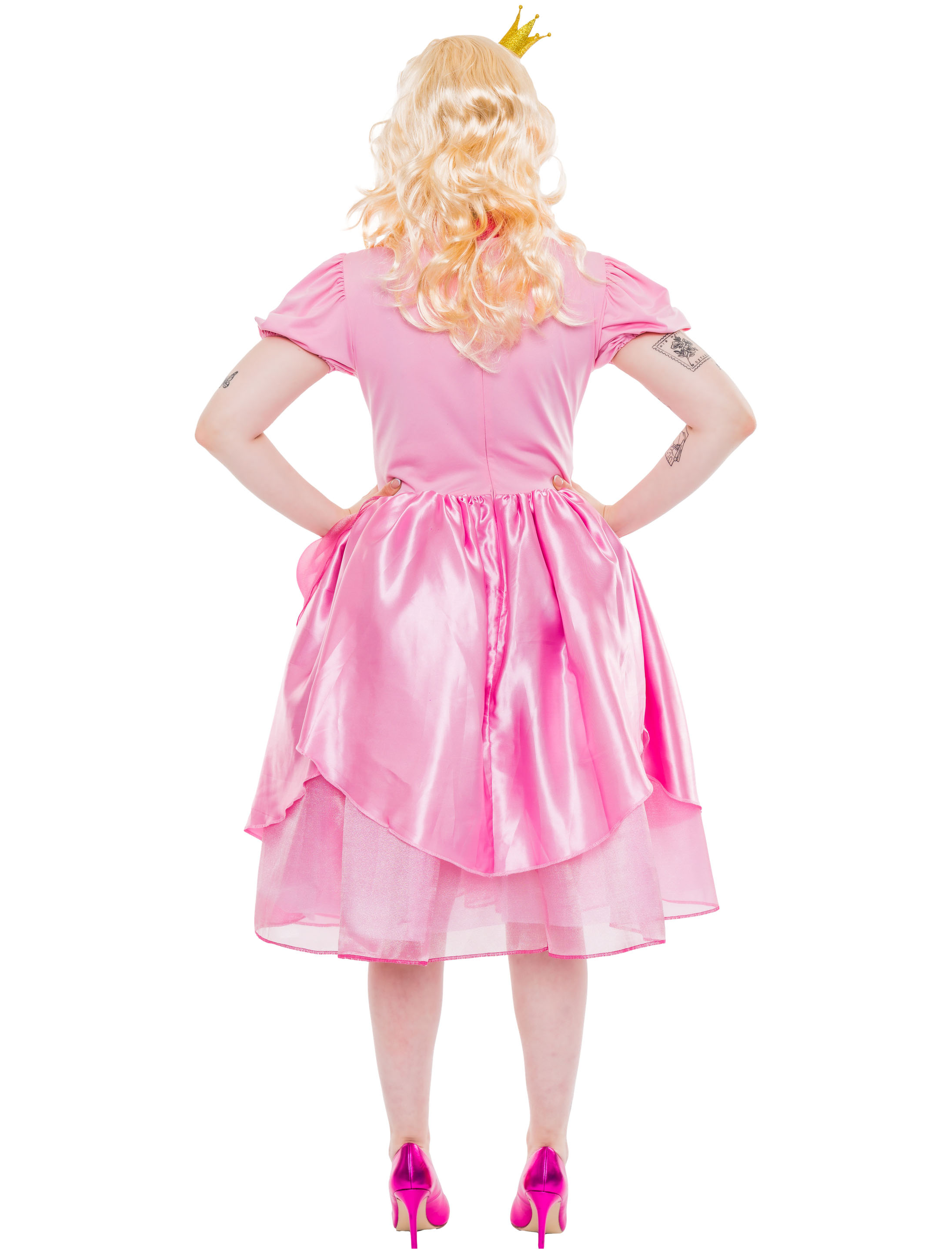 Kleid Königin Peach Damen pink S